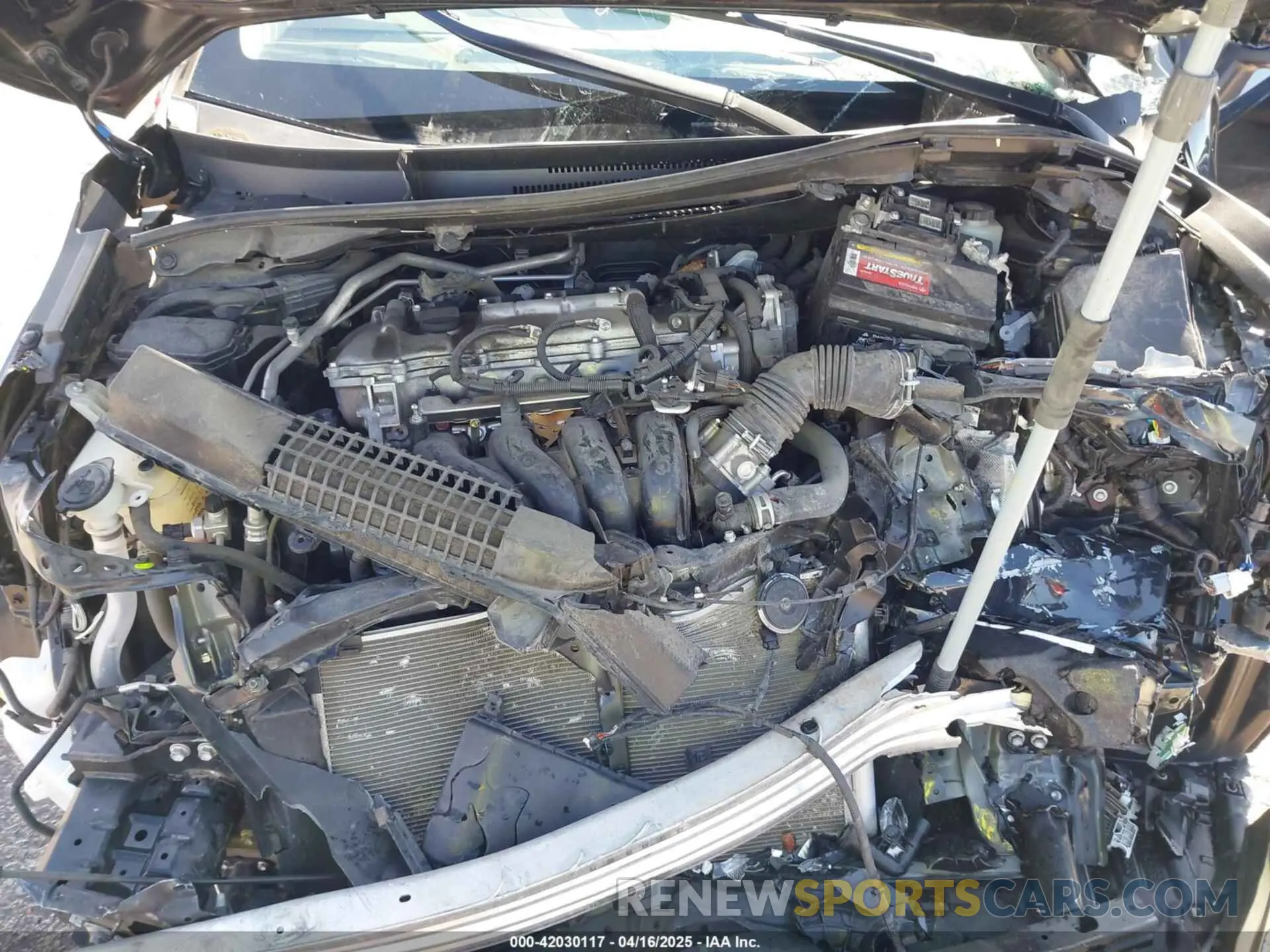 10 fotografías del automóvil dañado JTDEPRAE8LJ019023 TOYOTA COROLLA 2020