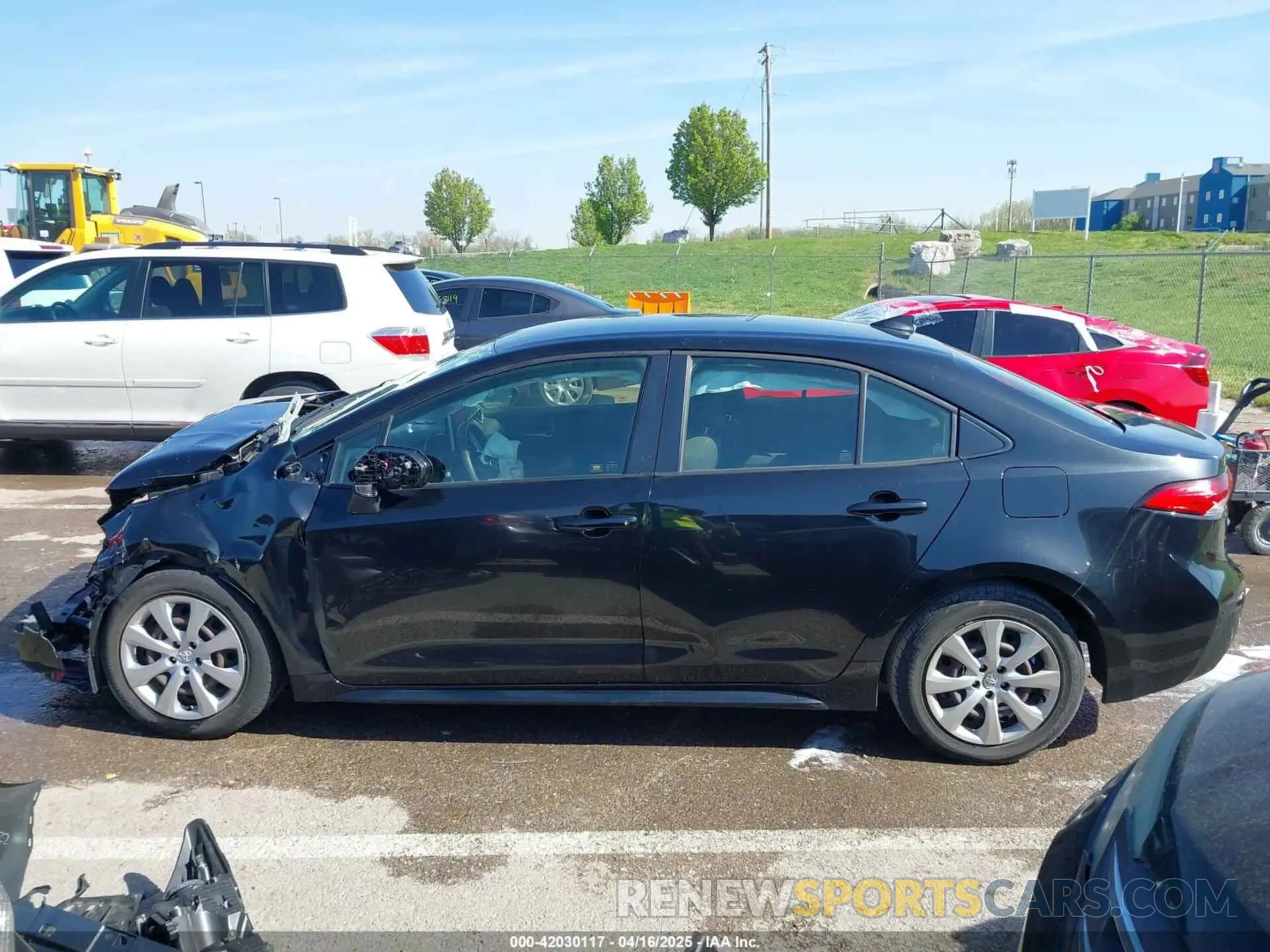 15 fotografías del automóvil dañado JTDEPRAE8LJ019023 TOYOTA COROLLA 2020