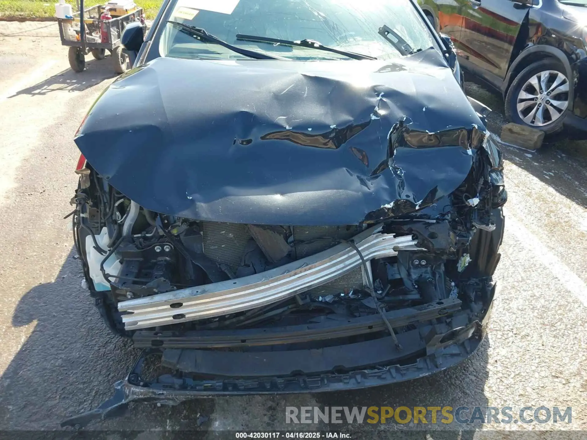 6 fotografías del automóvil dañado JTDEPRAE8LJ019023 TOYOTA COROLLA 2020