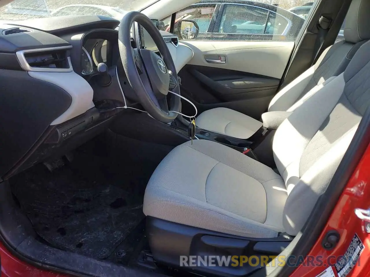 7 fotografías del automóvil dañado JTDEPRAE8LJ022455 TOYOTA COROLLA 2020