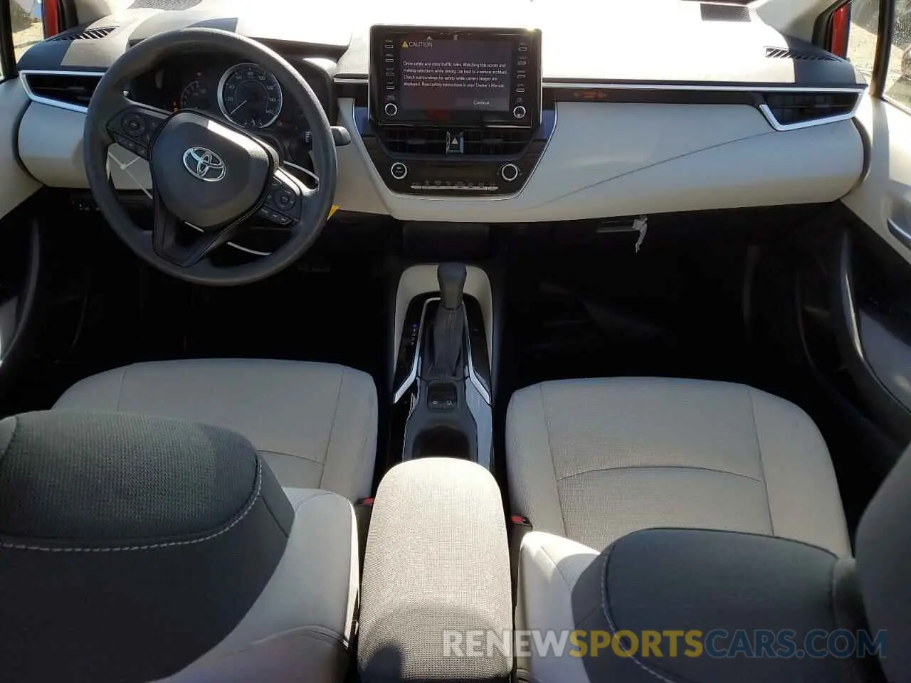 8 fotografías del automóvil dañado JTDEPRAE8LJ022455 TOYOTA COROLLA 2020
