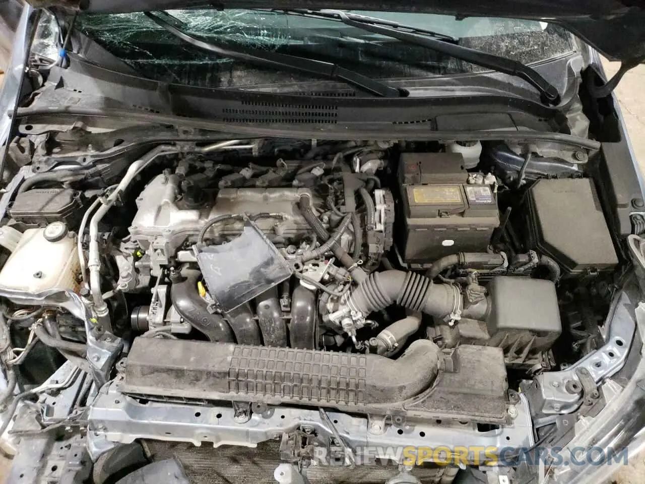 11 fotografías del automóvil dañado JTDEPRAE8LJ023413 TOYOTA COROLLA 2020