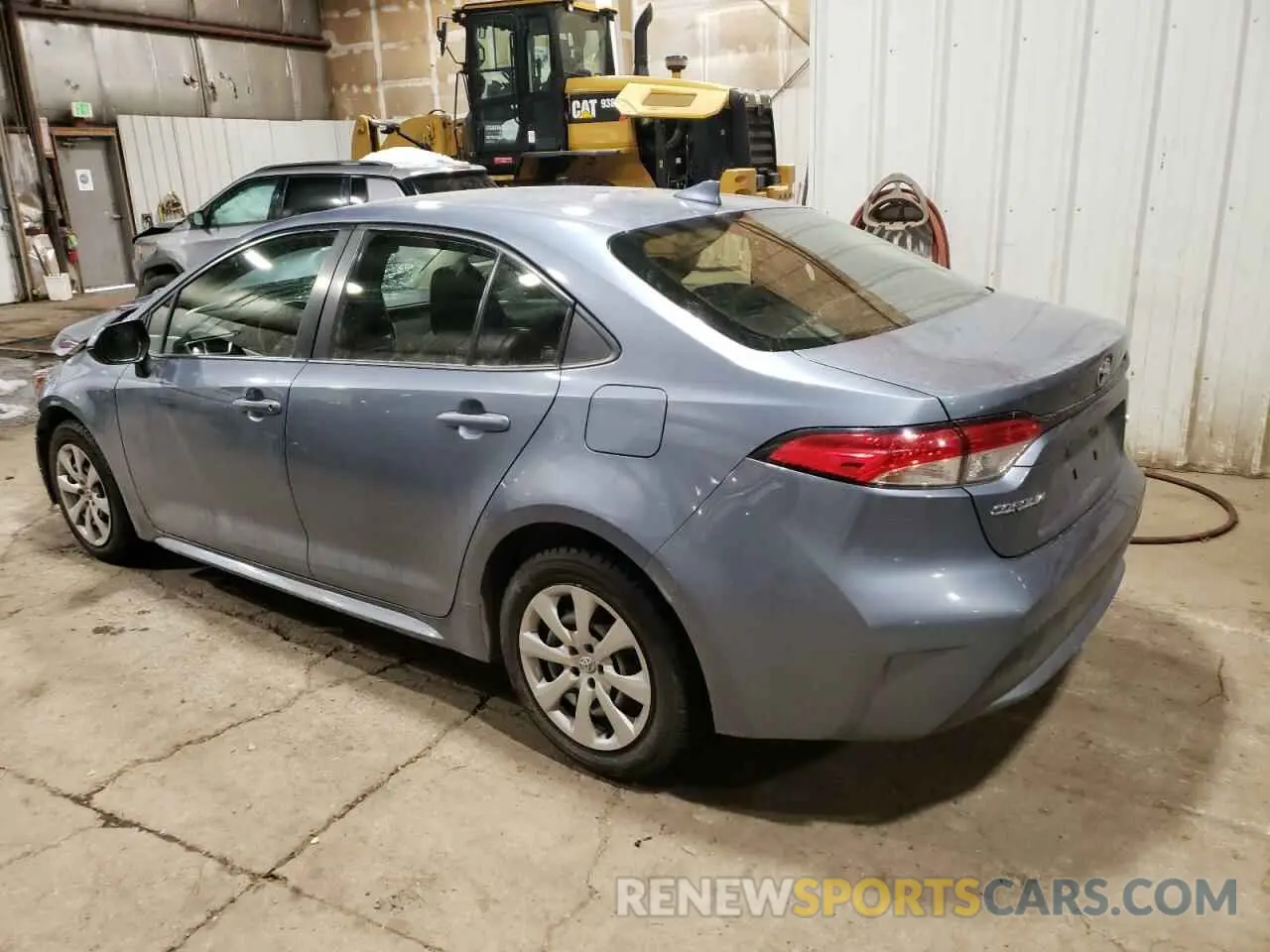 2 fotografías del automóvil dañado JTDEPRAE8LJ023413 TOYOTA COROLLA 2020
