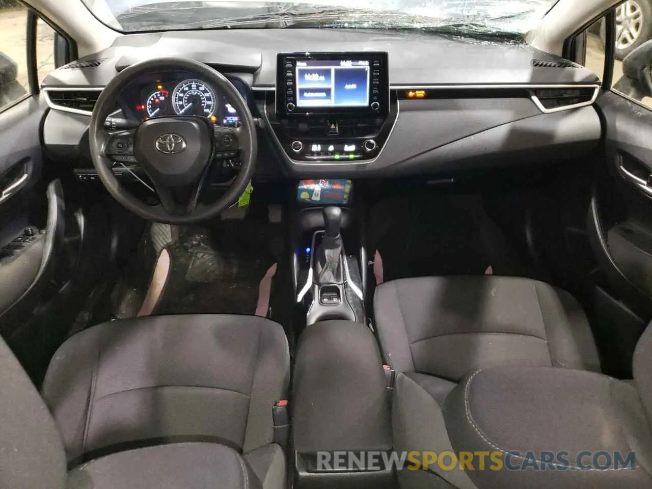 8 fotografías del automóvil dañado JTDEPRAE8LJ023413 TOYOTA COROLLA 2020