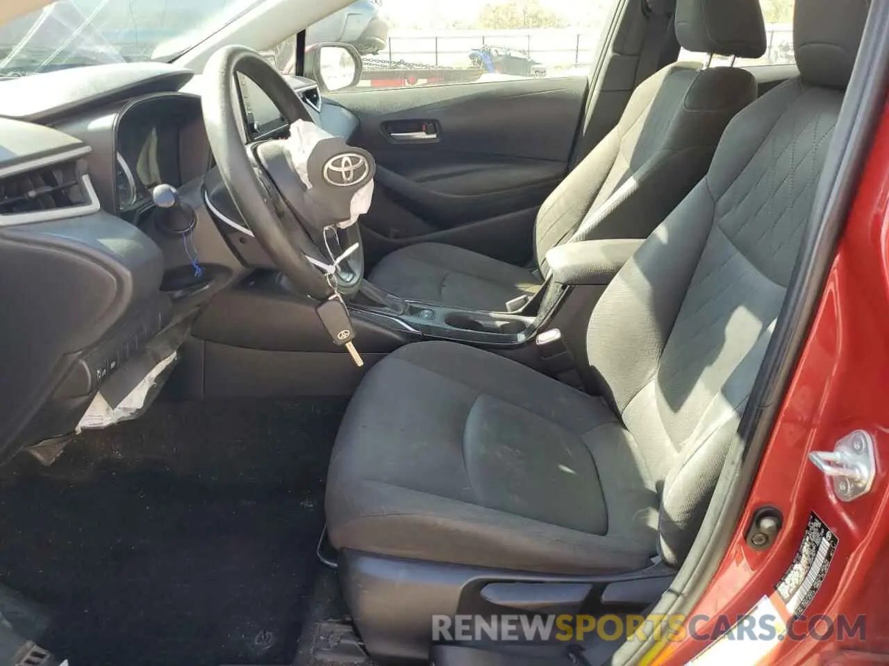 7 fotografías del automóvil dañado JTDEPRAE8LJ028787 TOYOTA COROLLA 2020