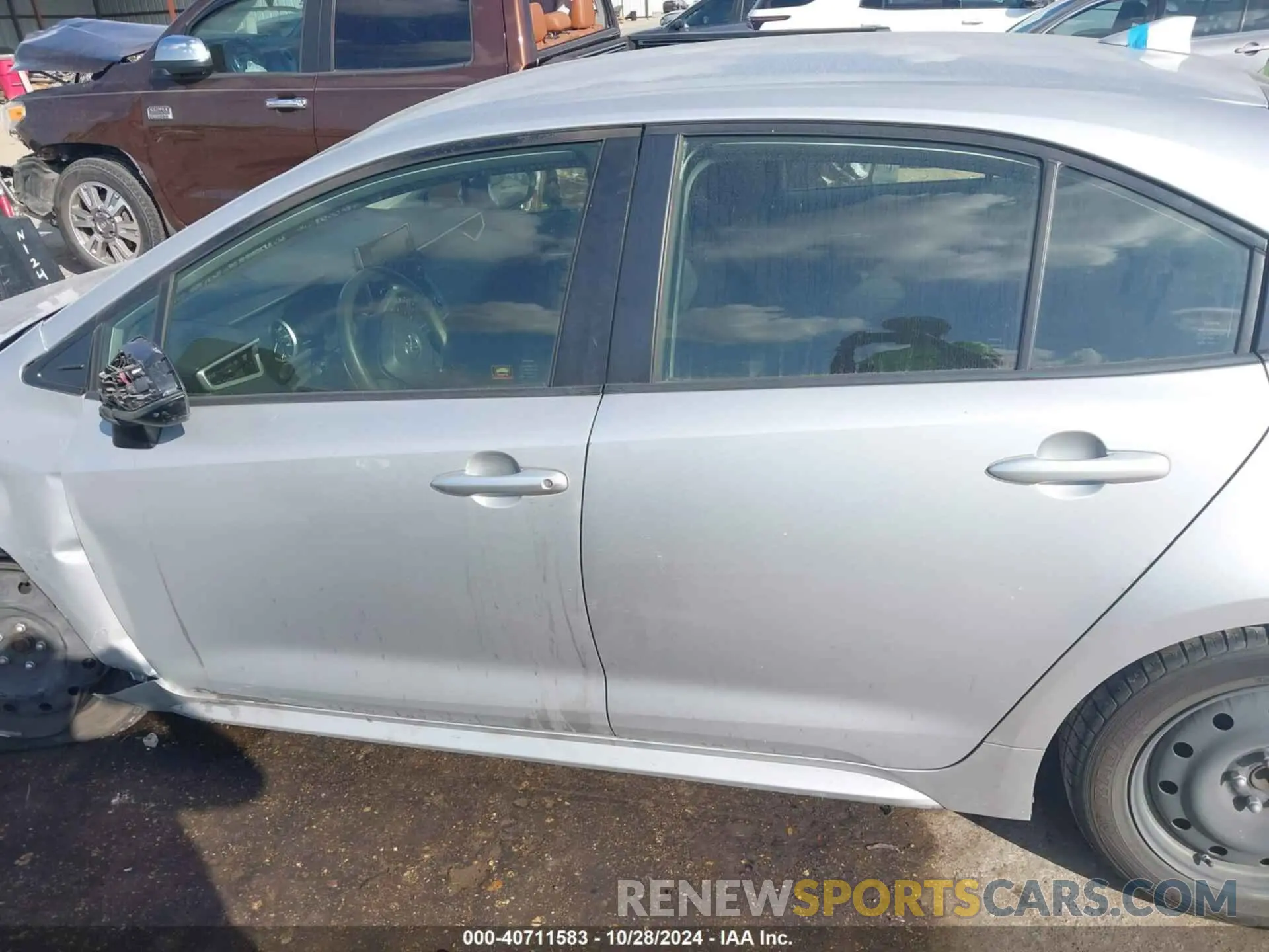 14 fotografías del automóvil dañado JTDEPRAE8LJ029809 TOYOTA COROLLA 2020
