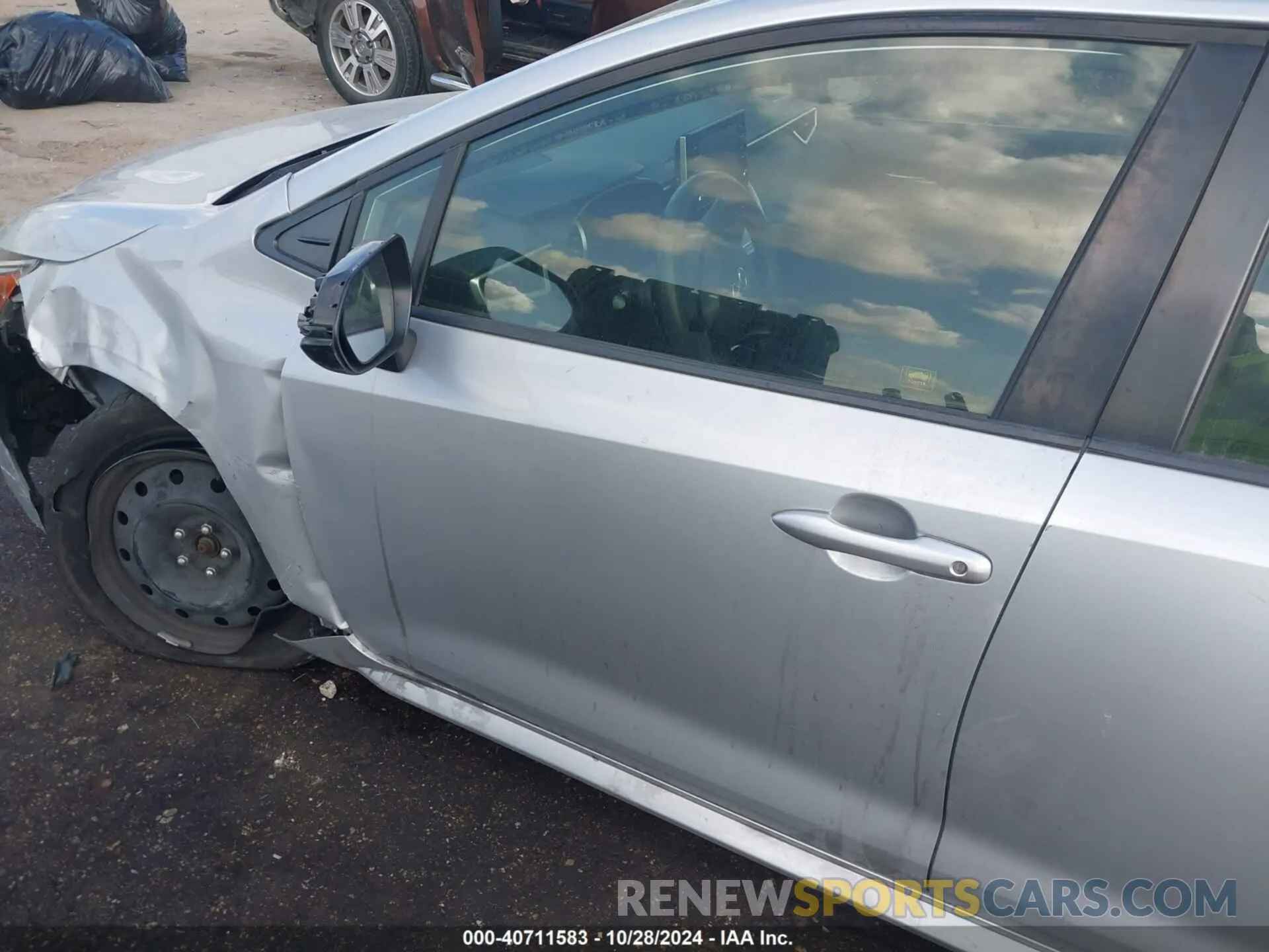 6 fotografías del automóvil dañado JTDEPRAE8LJ029809 TOYOTA COROLLA 2020