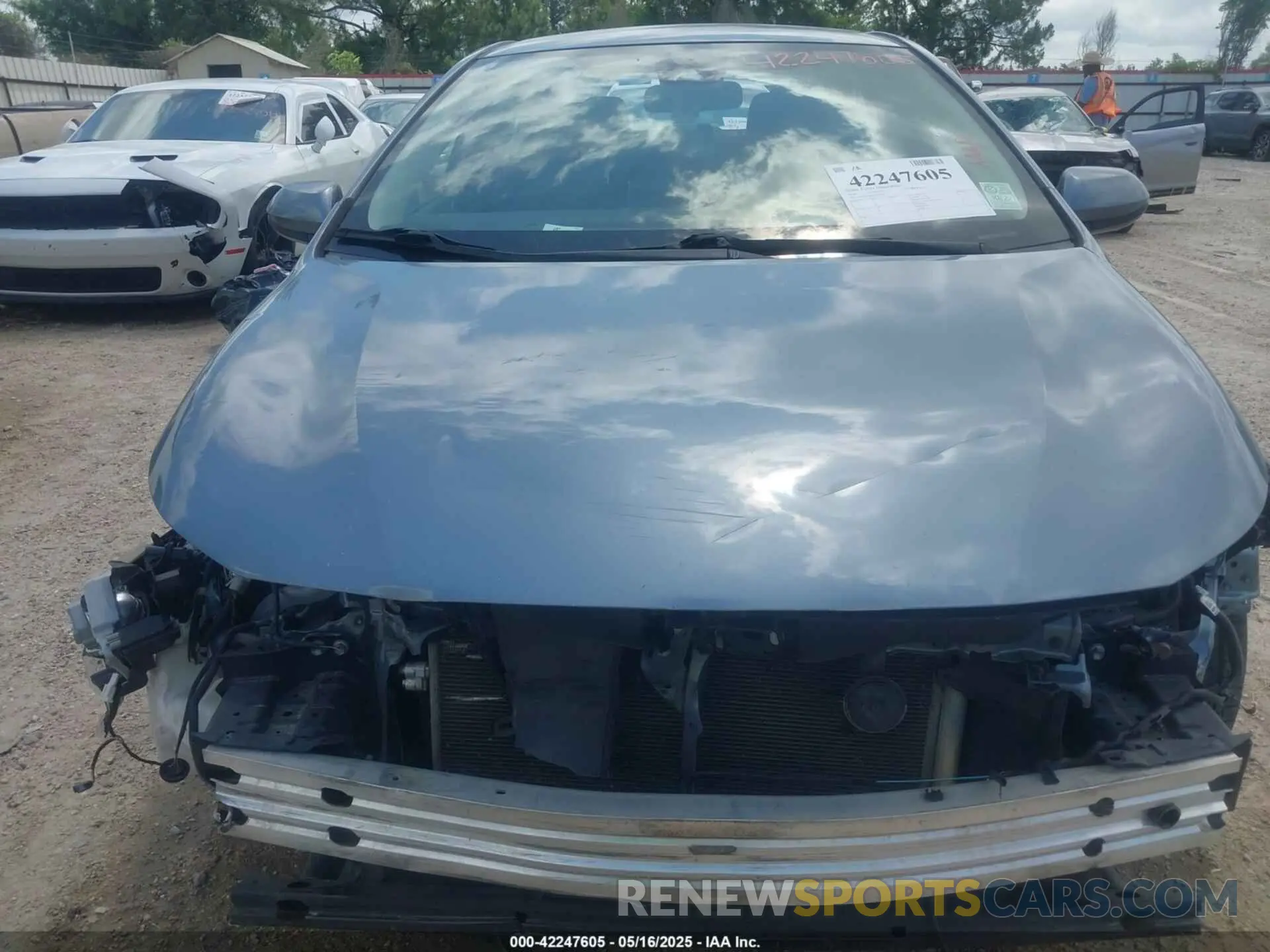 13 fotografías del automóvil dañado JTDEPRAE8LJ032161 TOYOTA COROLLA 2020