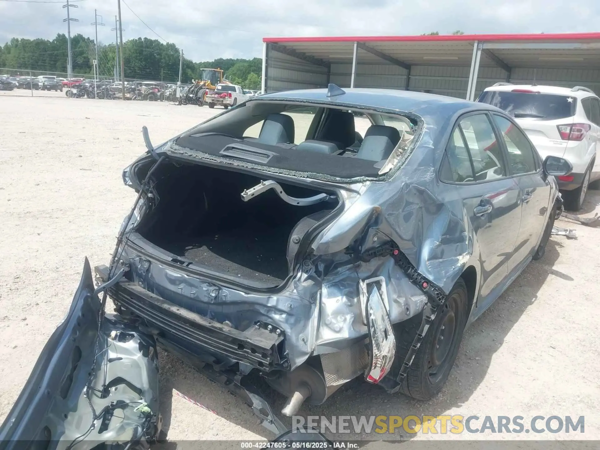 6 fotografías del automóvil dañado JTDEPRAE8LJ032161 TOYOTA COROLLA 2020