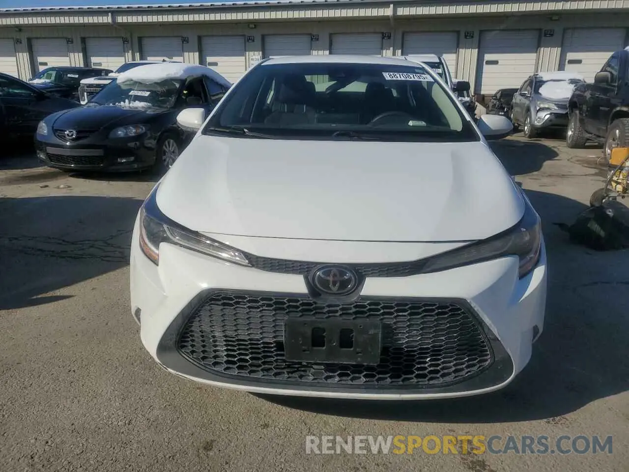 5 fotografías del automóvil dañado JTDEPRAE8LJ034864 TOYOTA COROLLA 2020