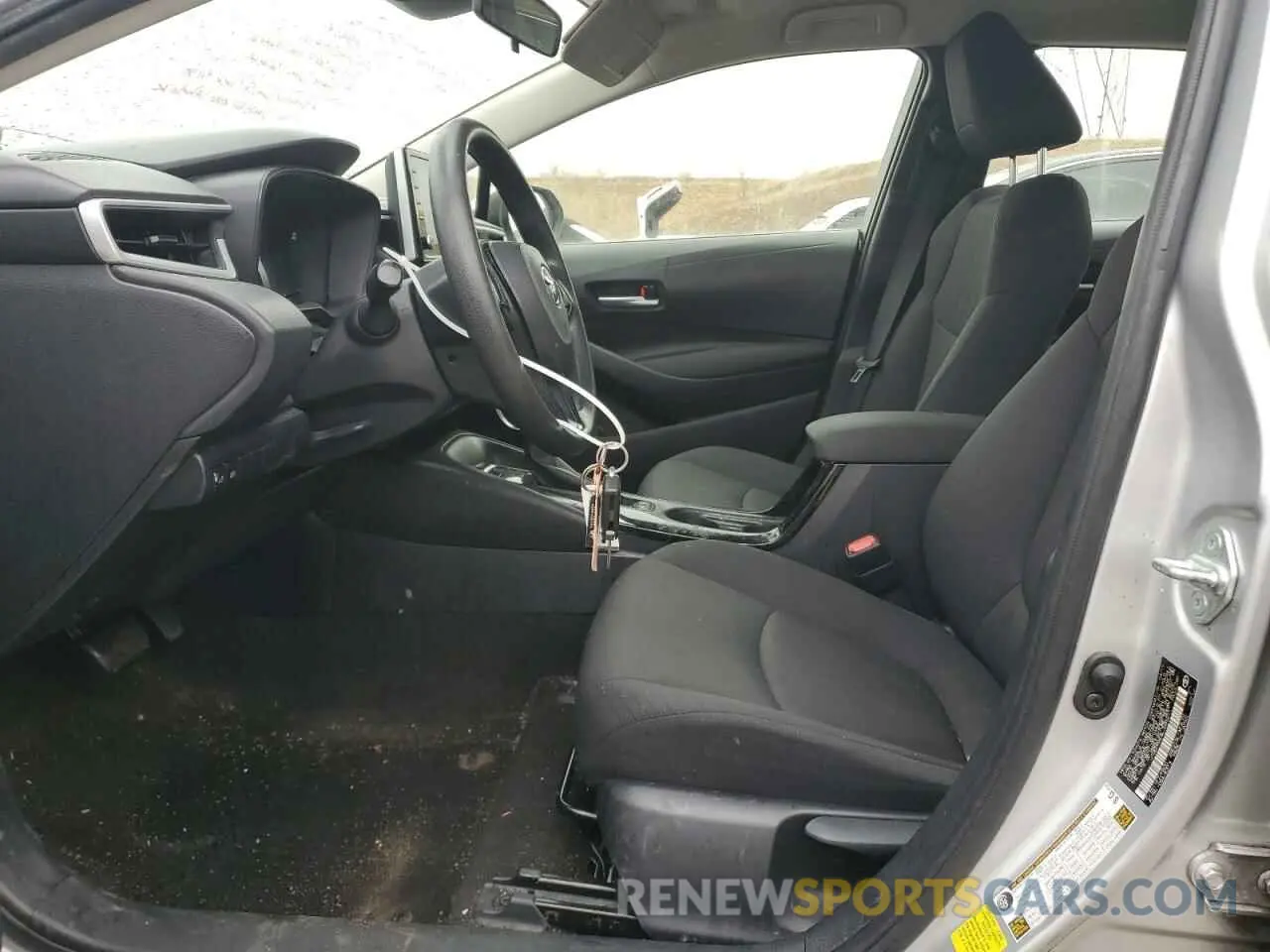 7 fotografías del automóvil dañado JTDEPRAE8LJ035271 TOYOTA COROLLA 2020