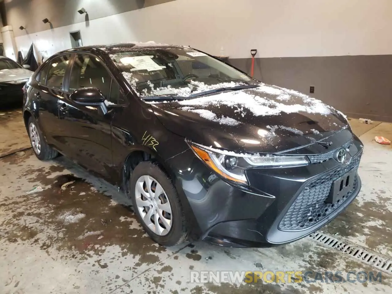 1 fotografías del automóvil dañado JTDEPRAE8LJ037053 TOYOTA COROLLA 2020