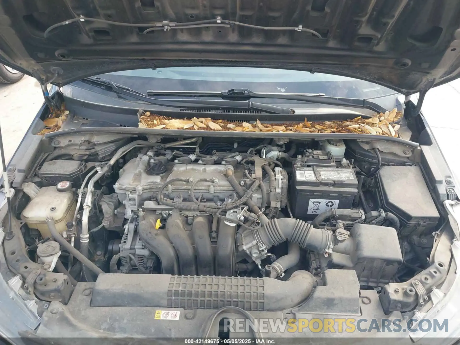 10 fotografías del automóvil dañado JTDEPRAE8LJ037666 TOYOTA COROLLA 2020