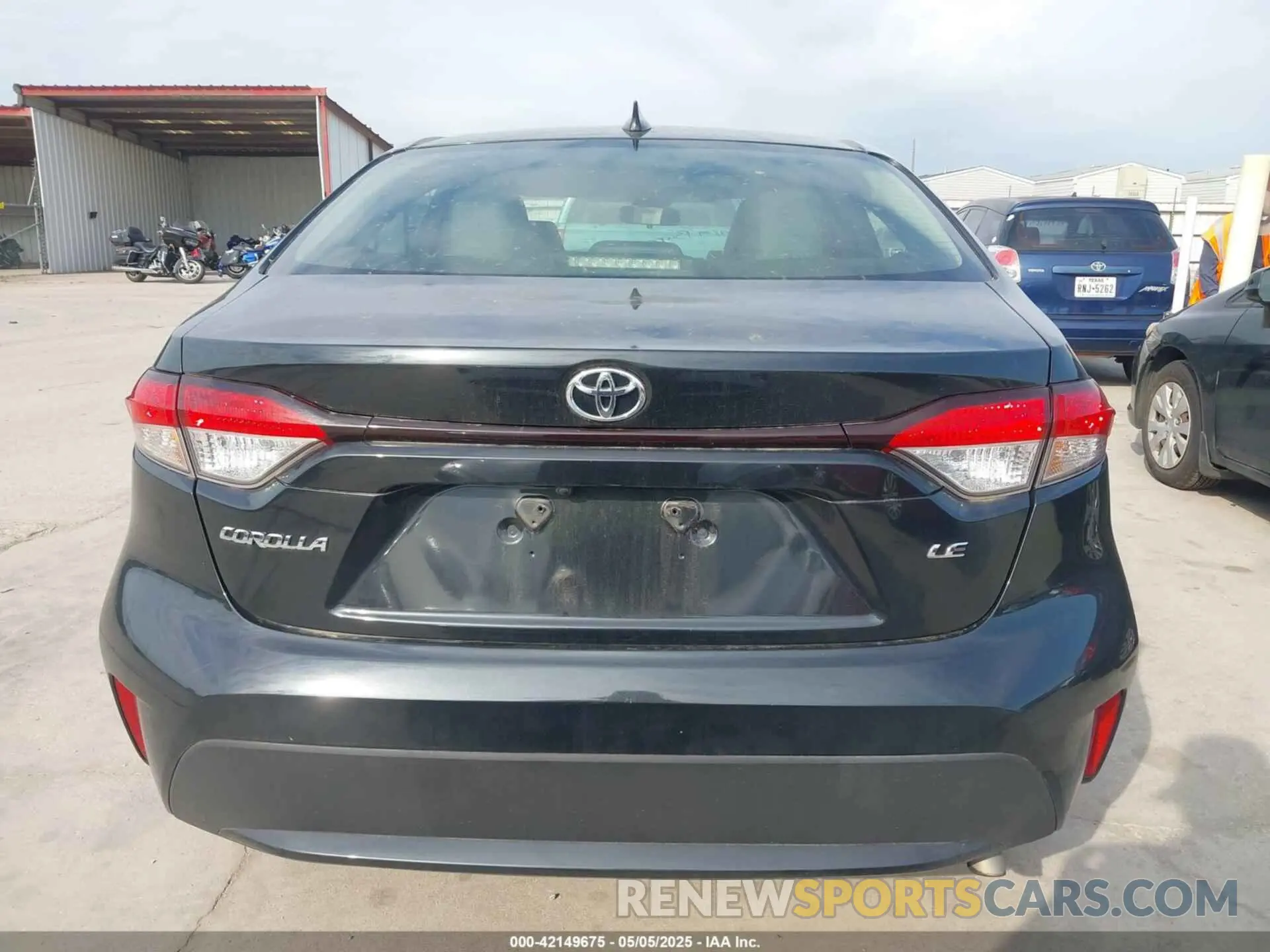 16 fotografías del automóvil dañado JTDEPRAE8LJ037666 TOYOTA COROLLA 2020