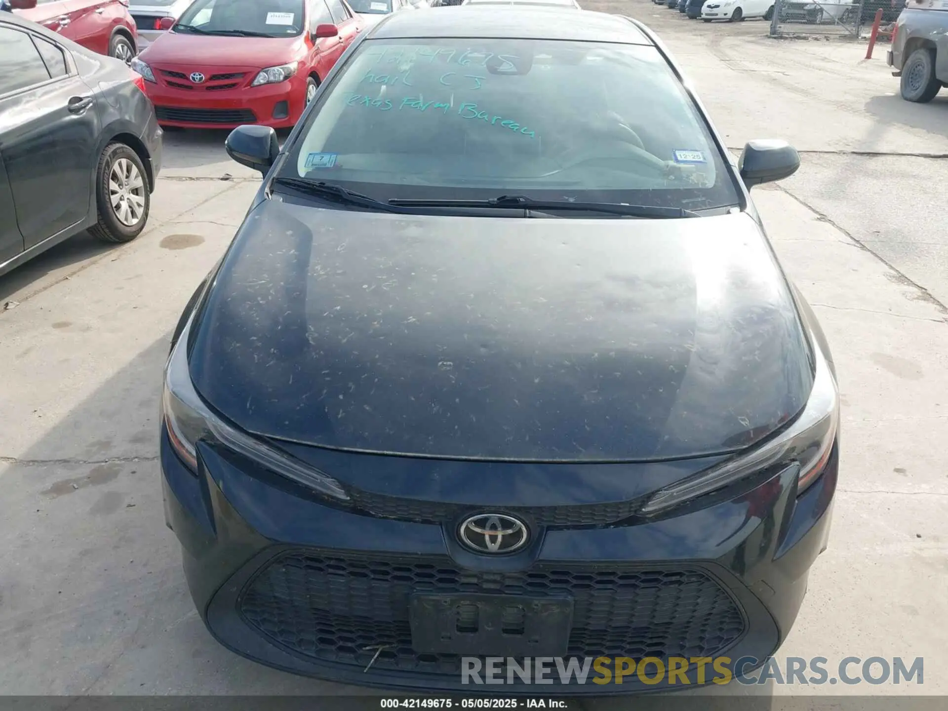 6 fotografías del automóvil dañado JTDEPRAE8LJ037666 TOYOTA COROLLA 2020