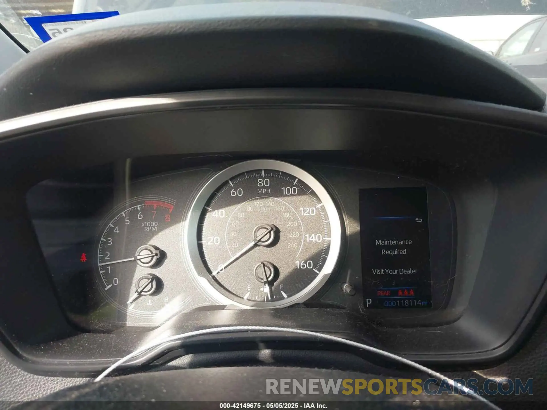 7 fotografías del automóvil dañado JTDEPRAE8LJ037666 TOYOTA COROLLA 2020