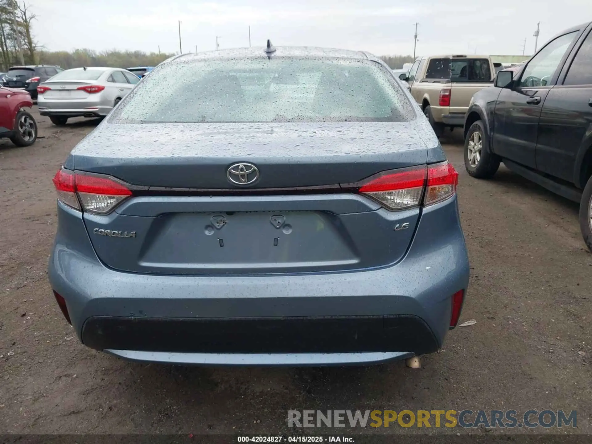 15 fotografías del automóvil dañado JTDEPRAE8LJ038364 TOYOTA COROLLA 2020