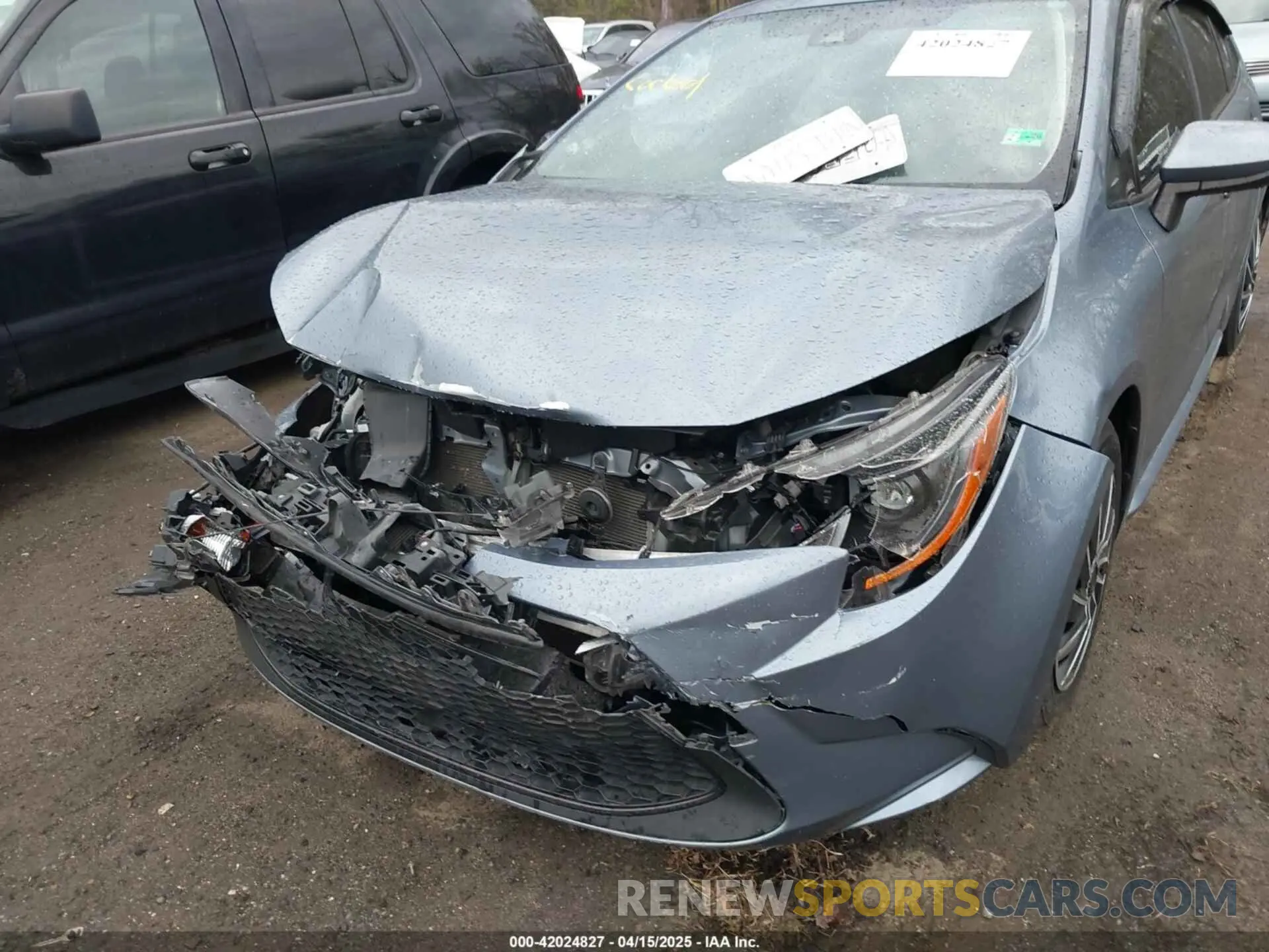 6 fotografías del automóvil dañado JTDEPRAE8LJ038364 TOYOTA COROLLA 2020