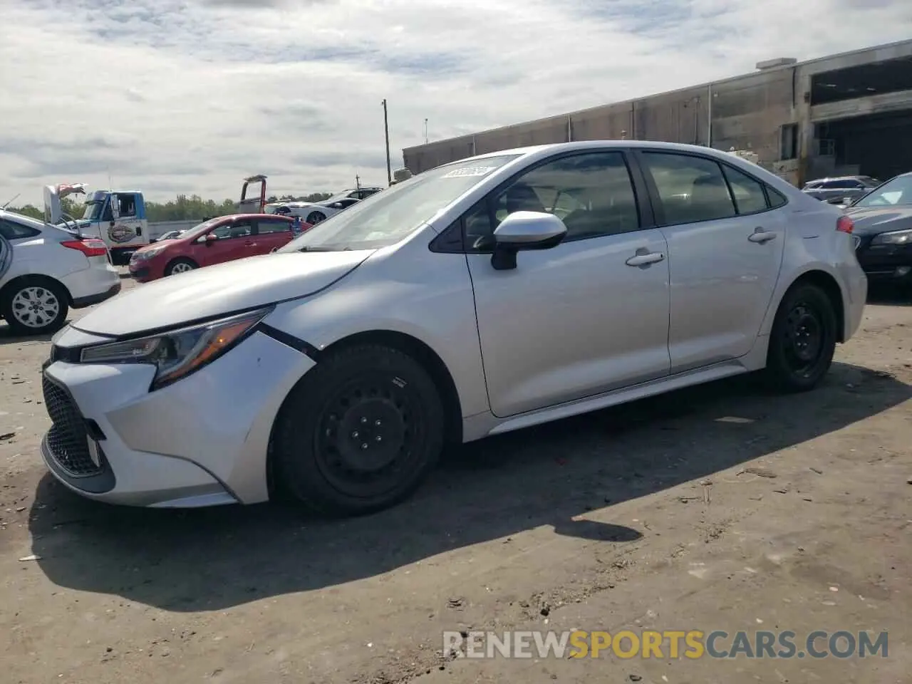1 fotografías del automóvil dañado JTDEPRAE8LJ039420 TOYOTA COROLLA 2020