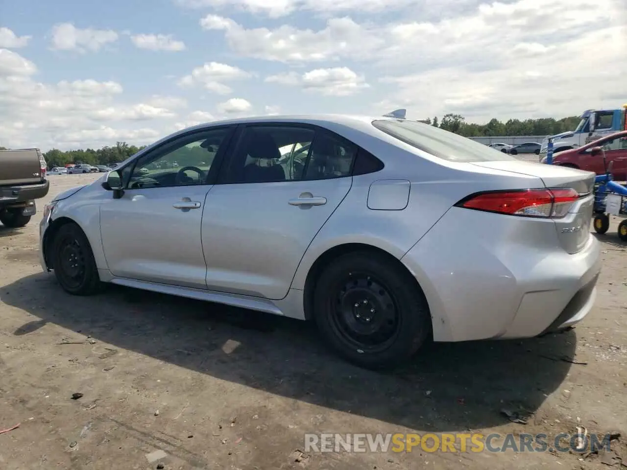 2 fotografías del automóvil dañado JTDEPRAE8LJ039420 TOYOTA COROLLA 2020