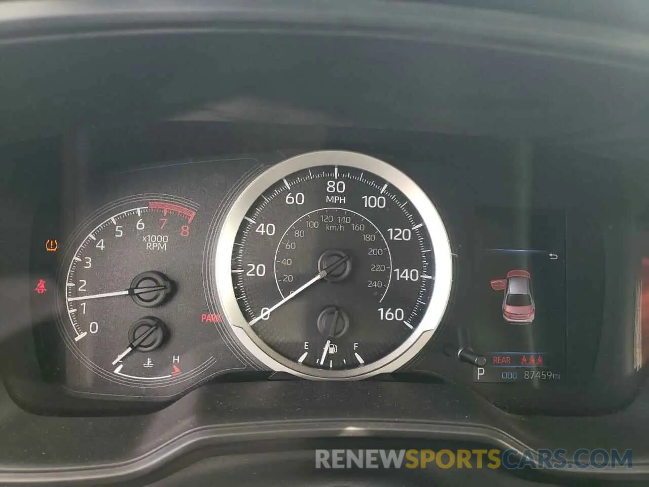 9 fotografías del automóvil dañado JTDEPRAE8LJ039420 TOYOTA COROLLA 2020
