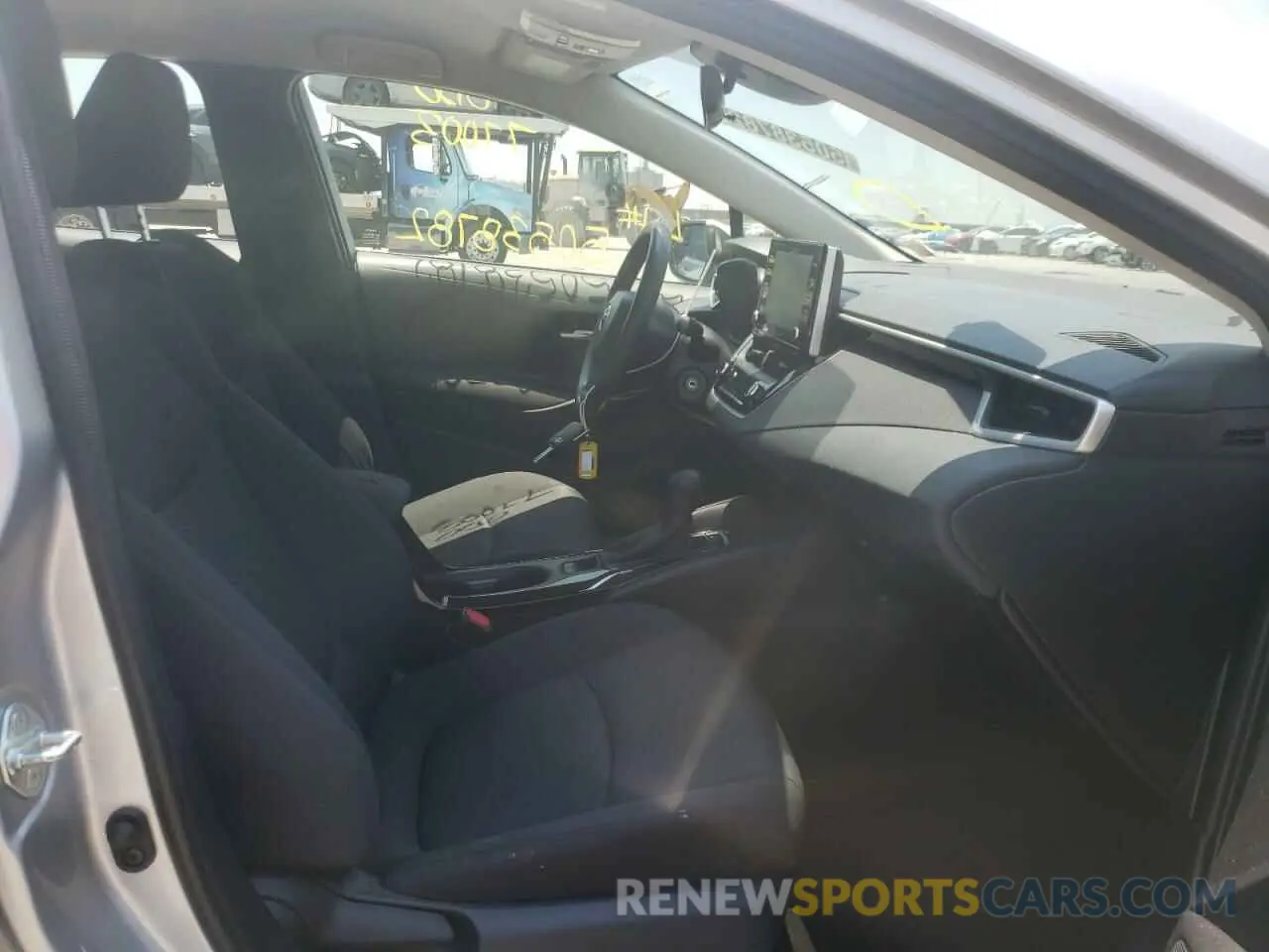 5 fotografías del automóvil dañado JTDEPRAE8LJ040518 TOYOTA COROLLA 2020