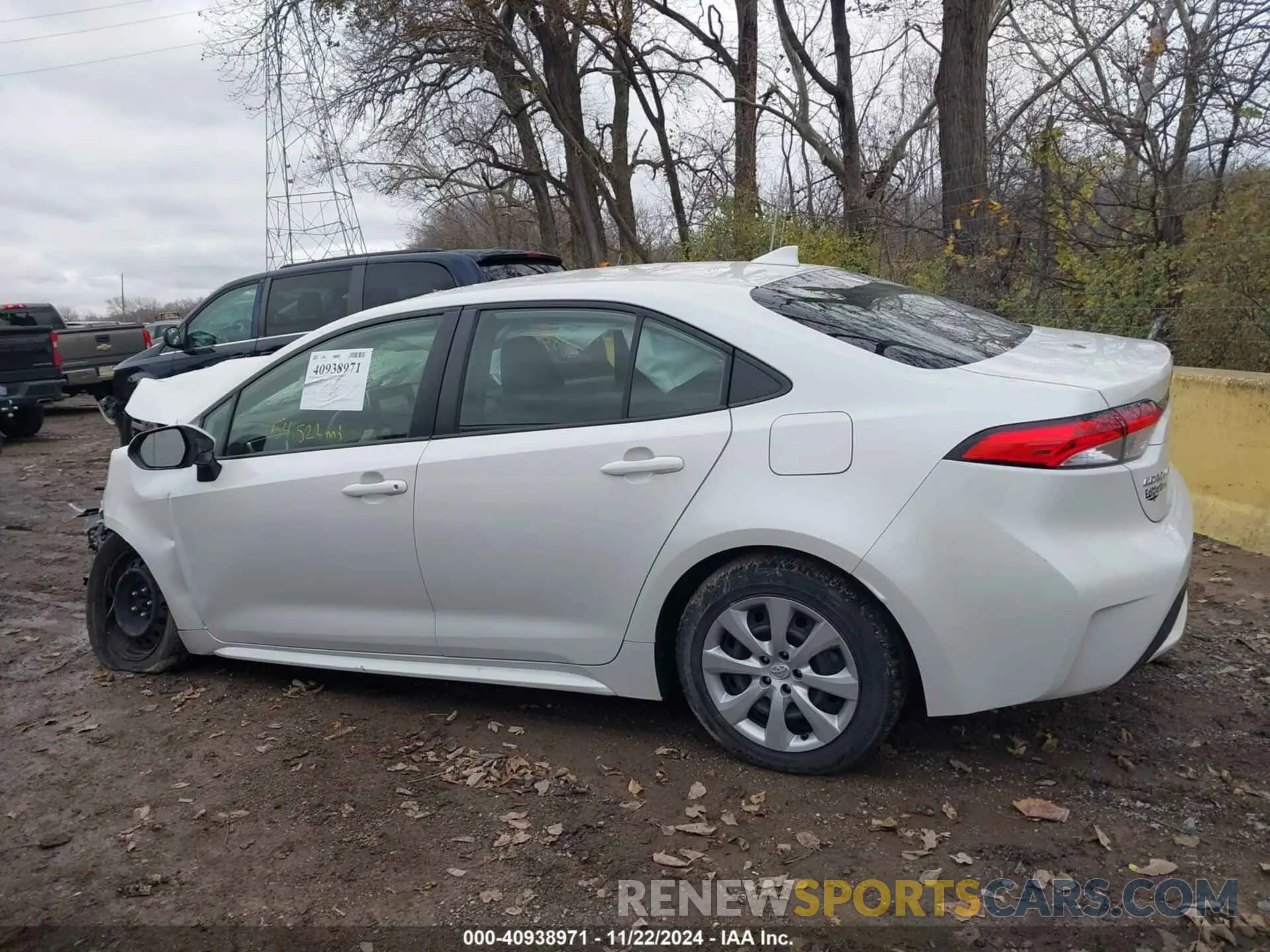 14 fotografías del automóvil dañado JTDEPRAE8LJ042205 TOYOTA COROLLA 2020