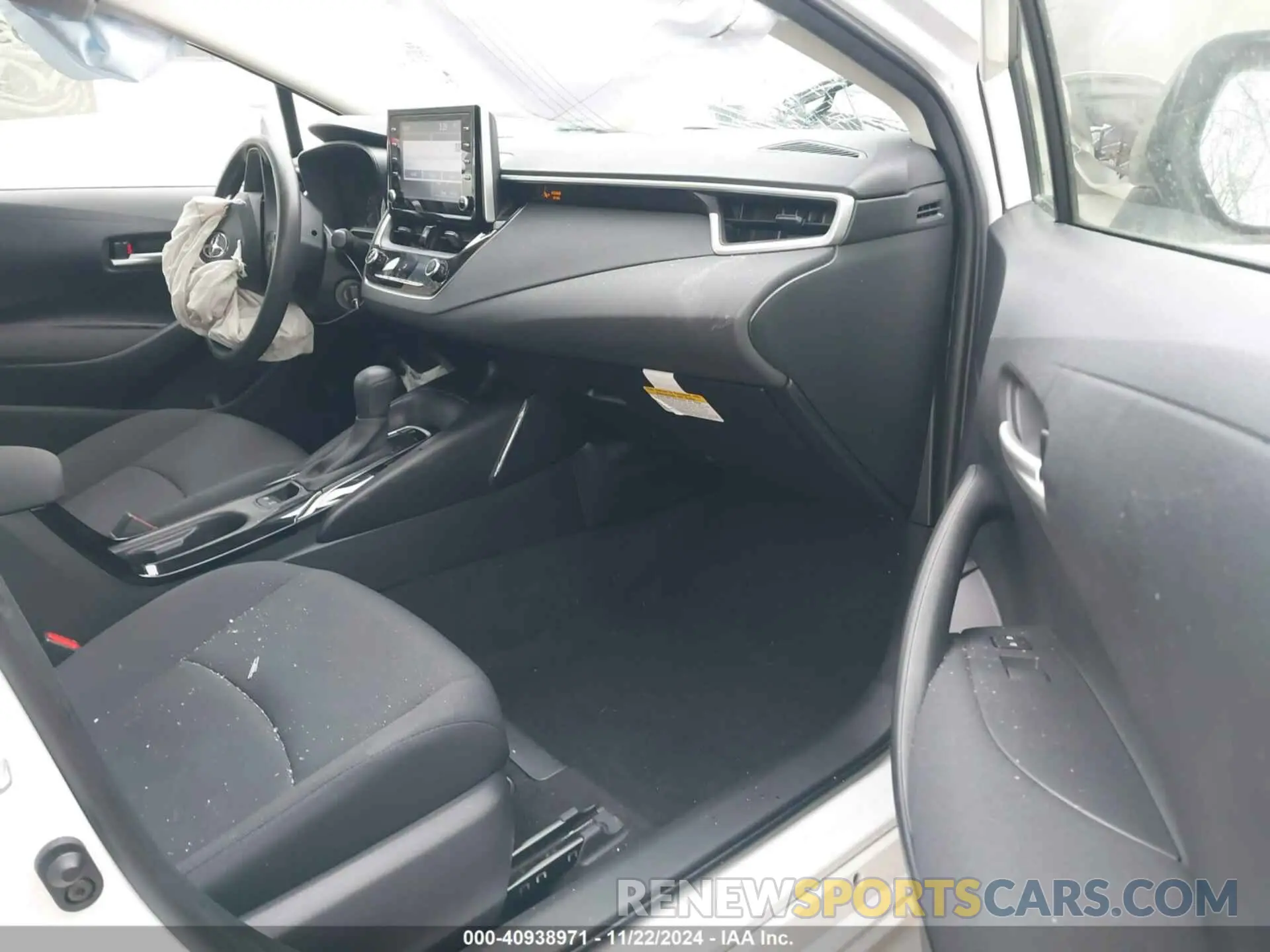 5 fotografías del automóvil dañado JTDEPRAE8LJ042205 TOYOTA COROLLA 2020