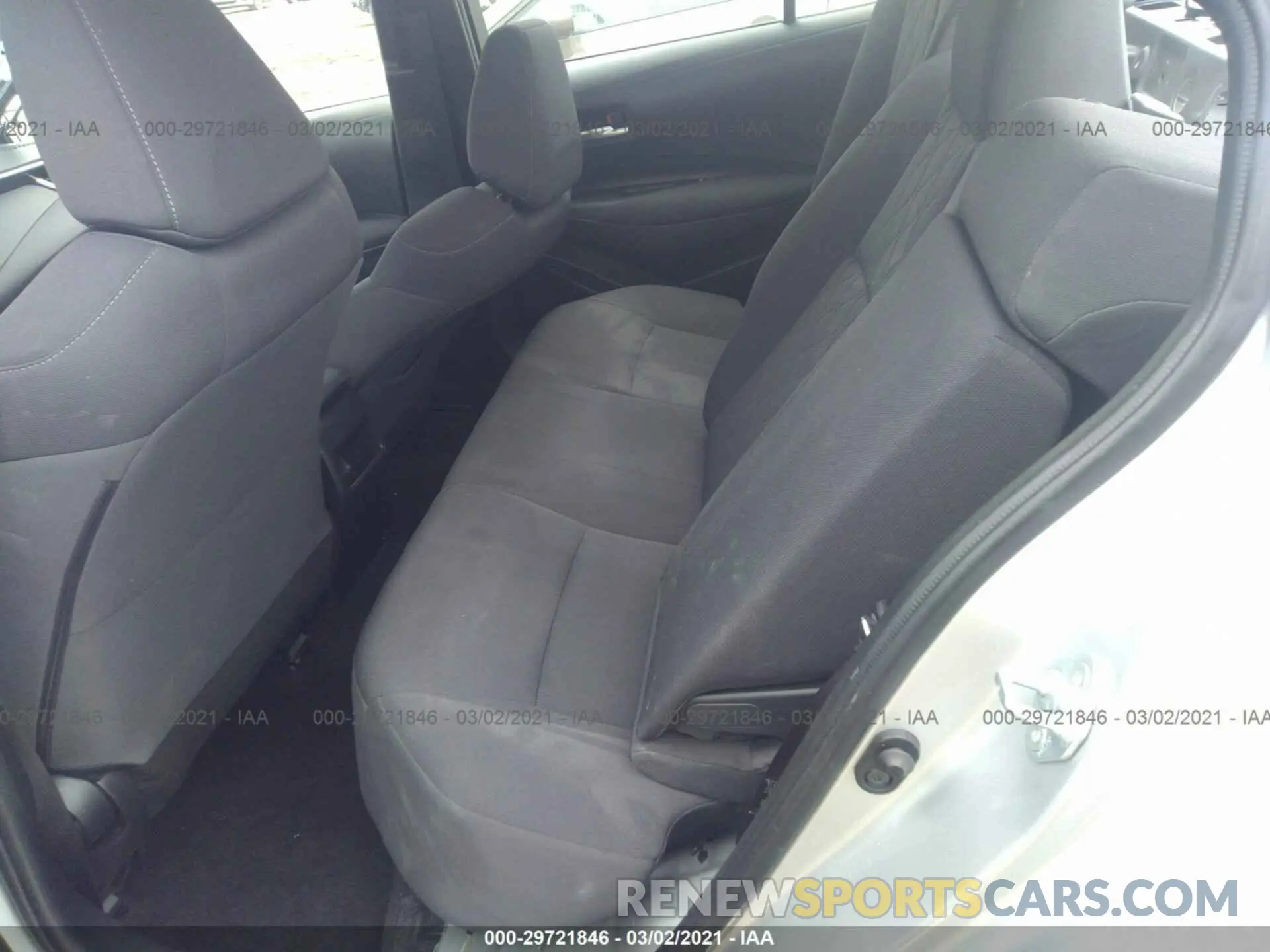 8 fotografías del automóvil dañado JTDEPRAE8LJ044407 TOYOTA COROLLA 2020