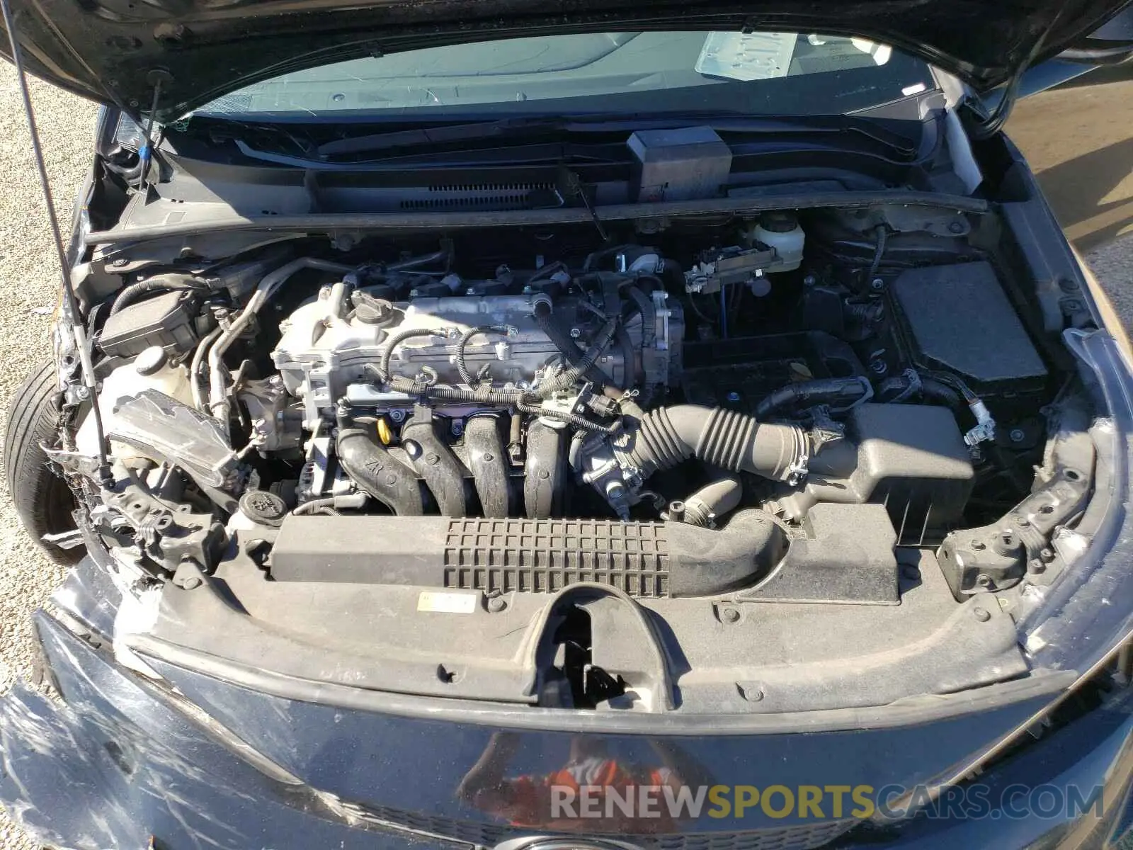 7 fotografías del automóvil dañado JTDEPRAE8LJ051616 TOYOTA COROLLA 2020