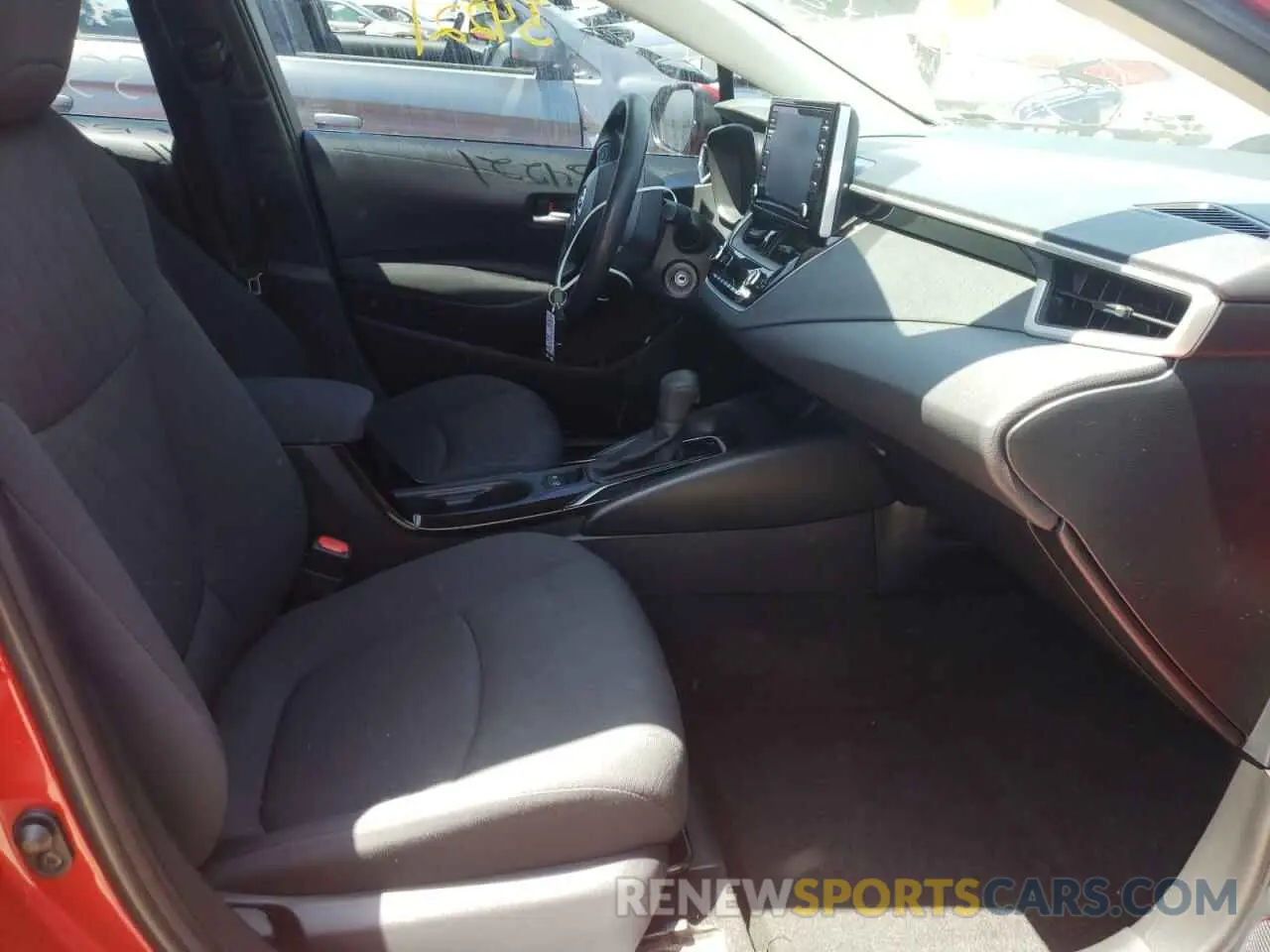 5 fotografías del automóvil dañado JTDEPRAE8LJ053379 TOYOTA COROLLA 2020