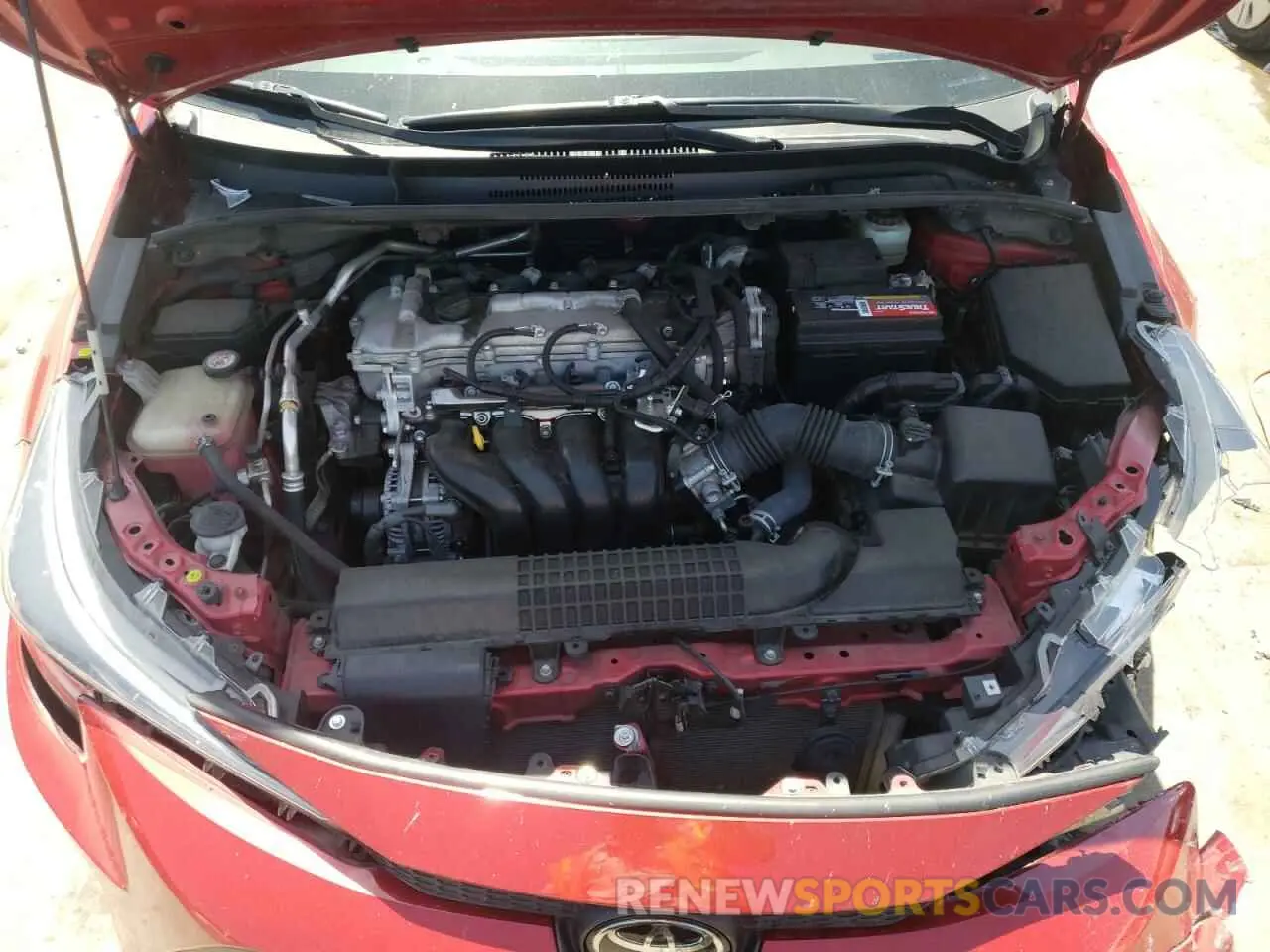 7 fotografías del automóvil dañado JTDEPRAE8LJ053379 TOYOTA COROLLA 2020