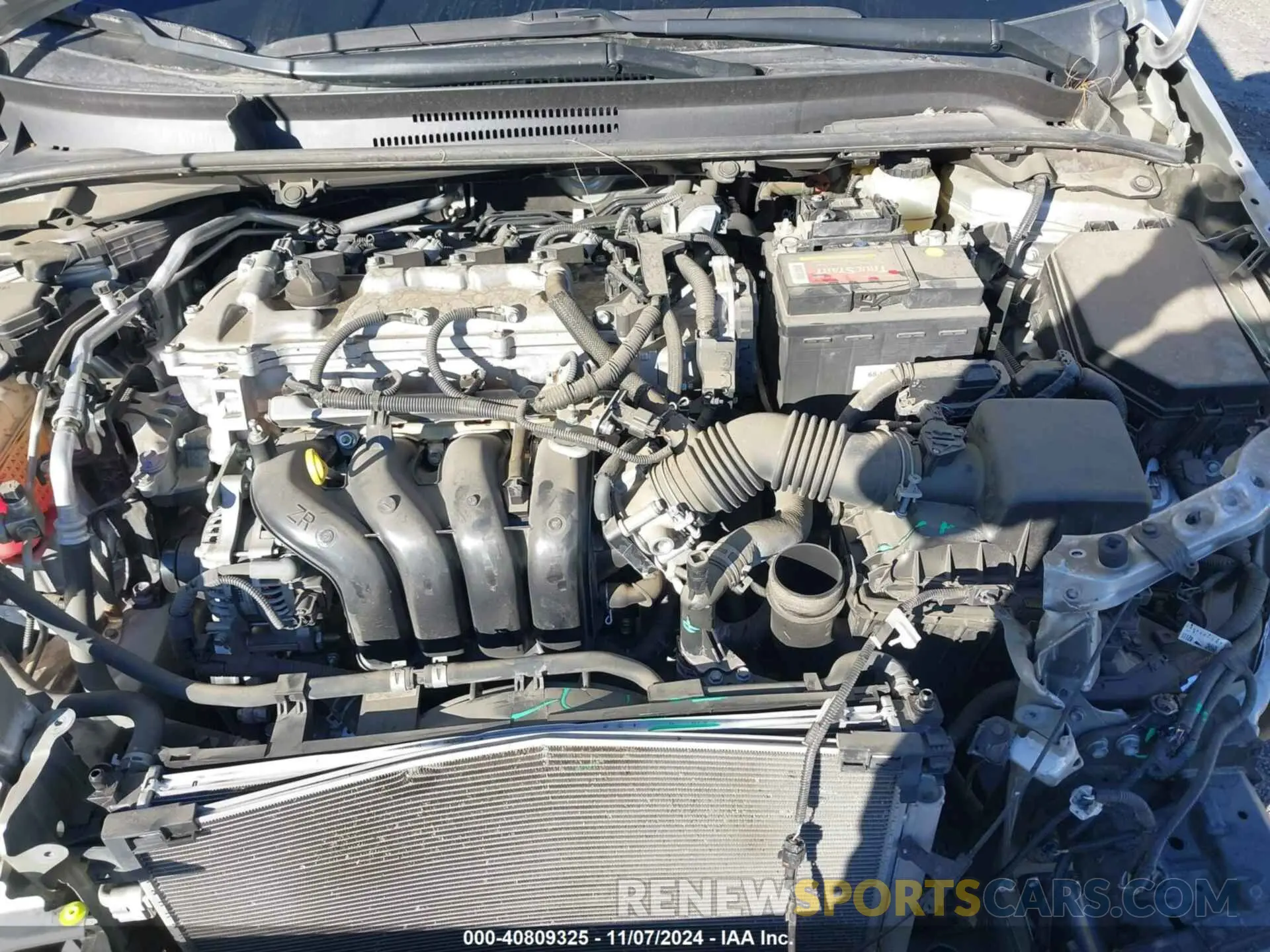 10 fotografías del automóvil dañado JTDEPRAE8LJ059196 TOYOTA COROLLA 2020