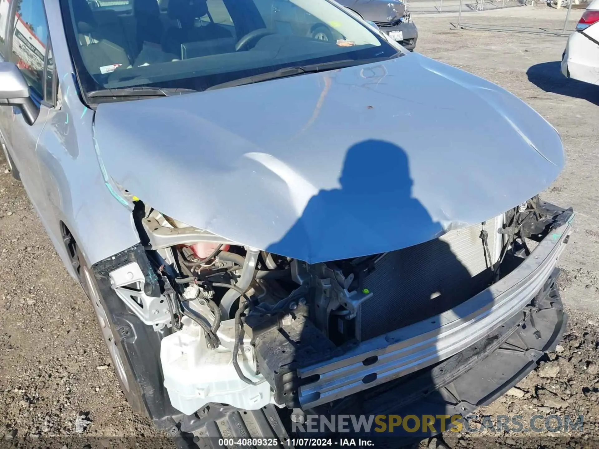6 fotografías del automóvil dañado JTDEPRAE8LJ059196 TOYOTA COROLLA 2020