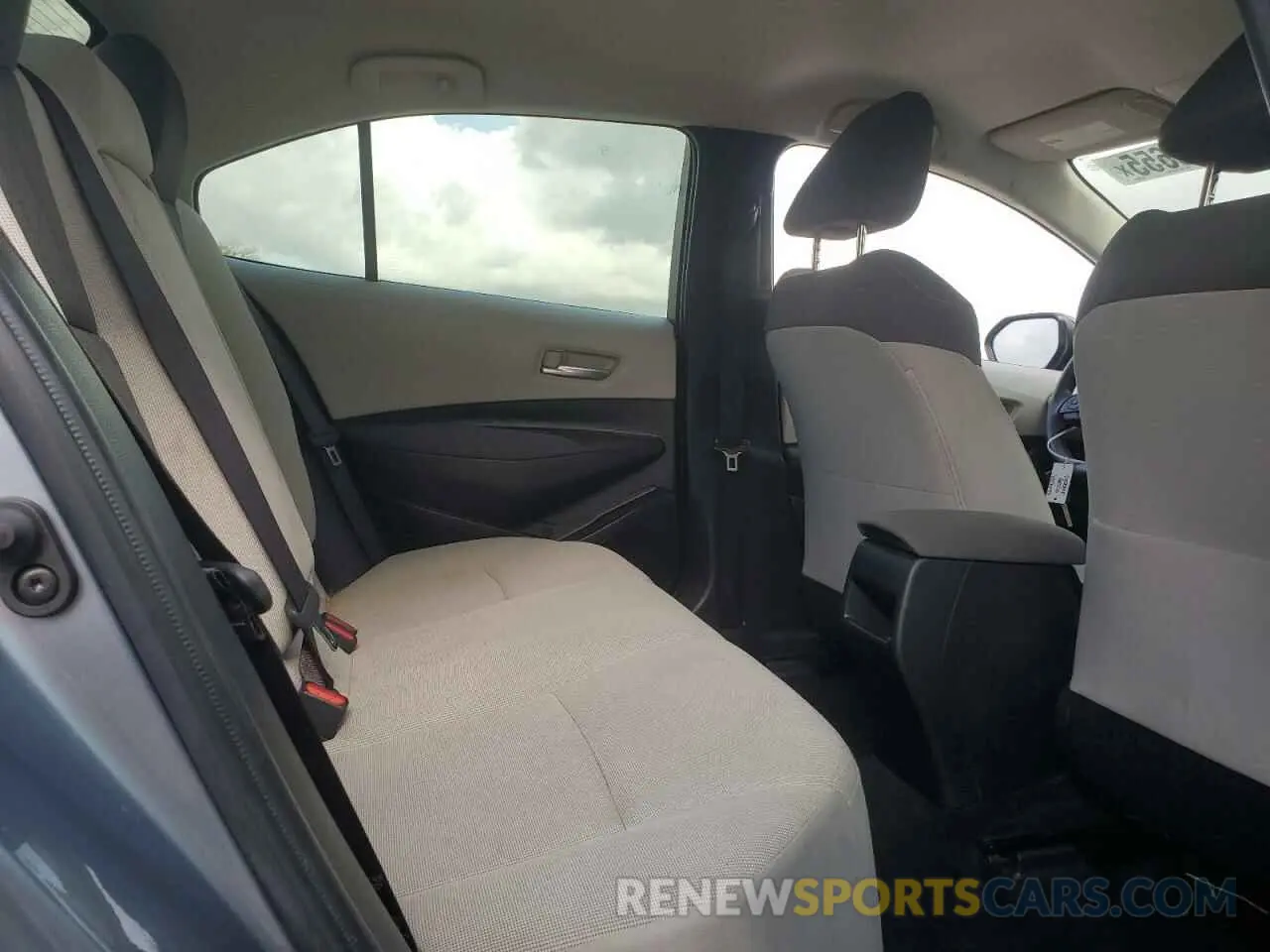 10 fotografías del automóvil dañado JTDEPRAE8LJ063426 TOYOTA COROLLA 2020