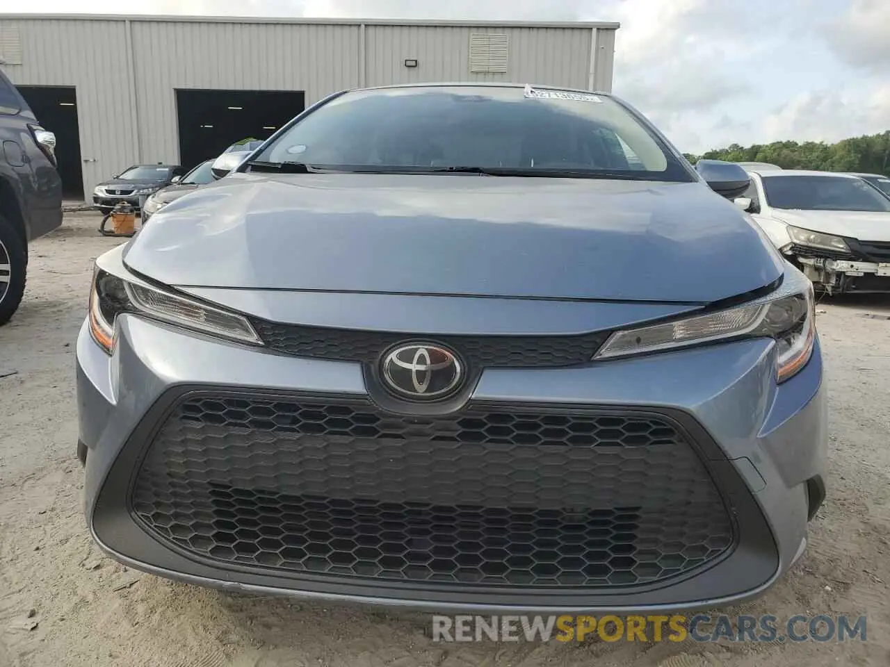 5 fotografías del automóvil dañado JTDEPRAE8LJ063426 TOYOTA COROLLA 2020