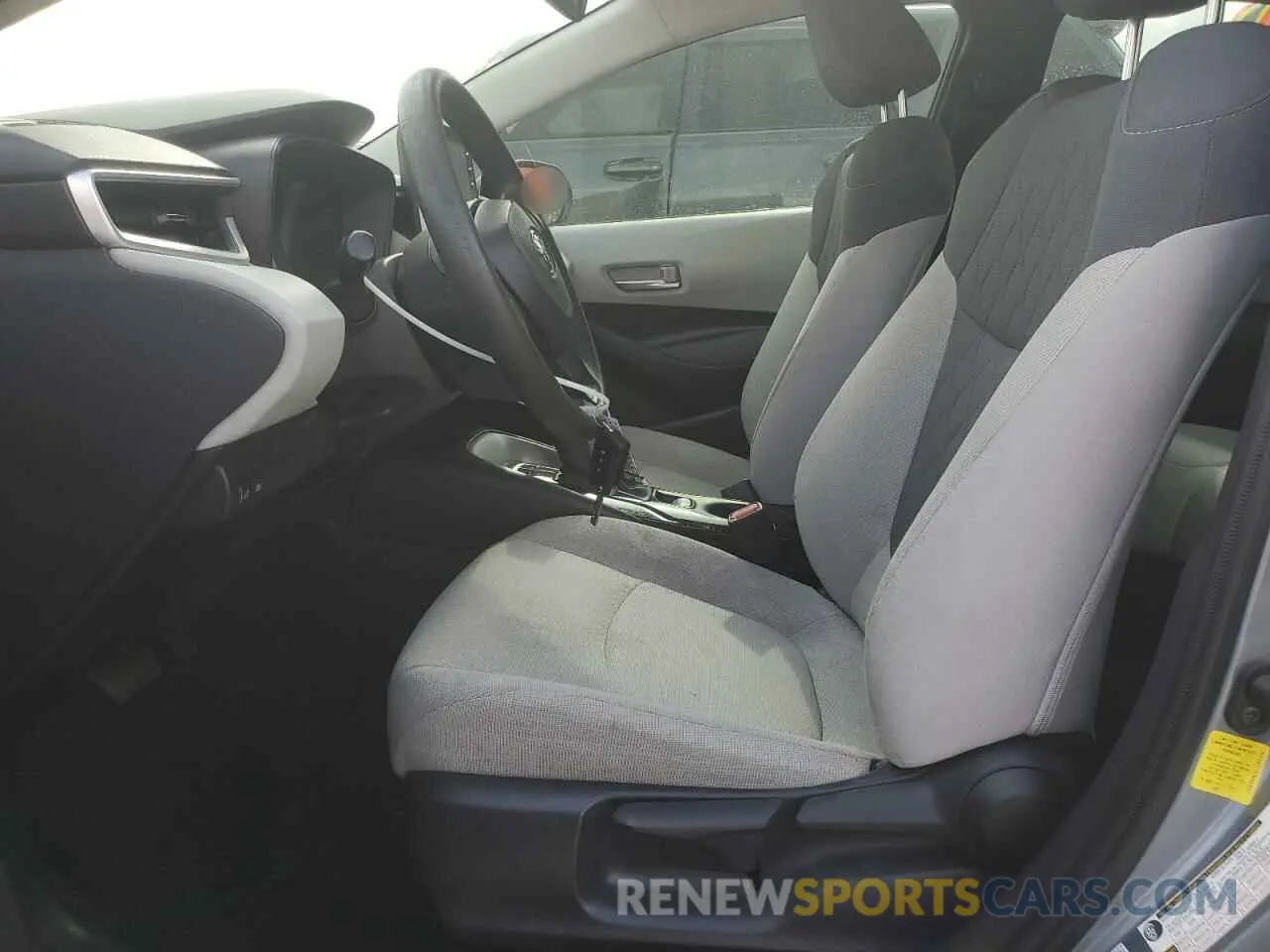 7 fotografías del automóvil dañado JTDEPRAE8LJ063426 TOYOTA COROLLA 2020