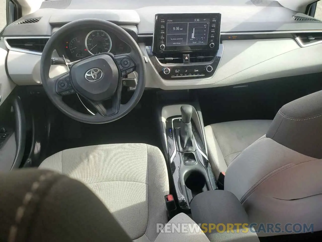 8 fotografías del automóvil dañado JTDEPRAE8LJ063426 TOYOTA COROLLA 2020