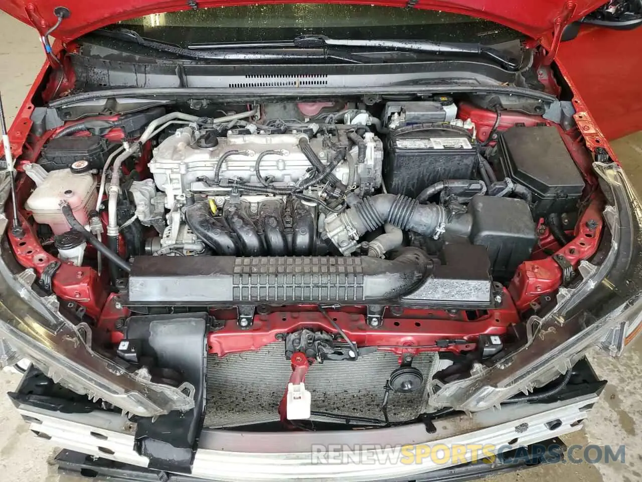 11 fotografías del automóvil dañado JTDEPRAE8LJ088004 TOYOTA COROLLA 2020