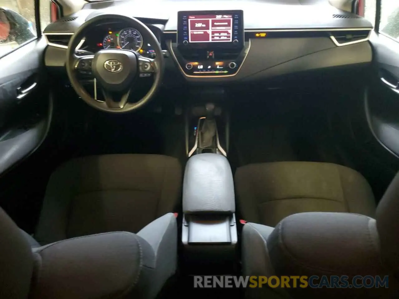 8 fotografías del automóvil dañado JTDEPRAE8LJ088004 TOYOTA COROLLA 2020