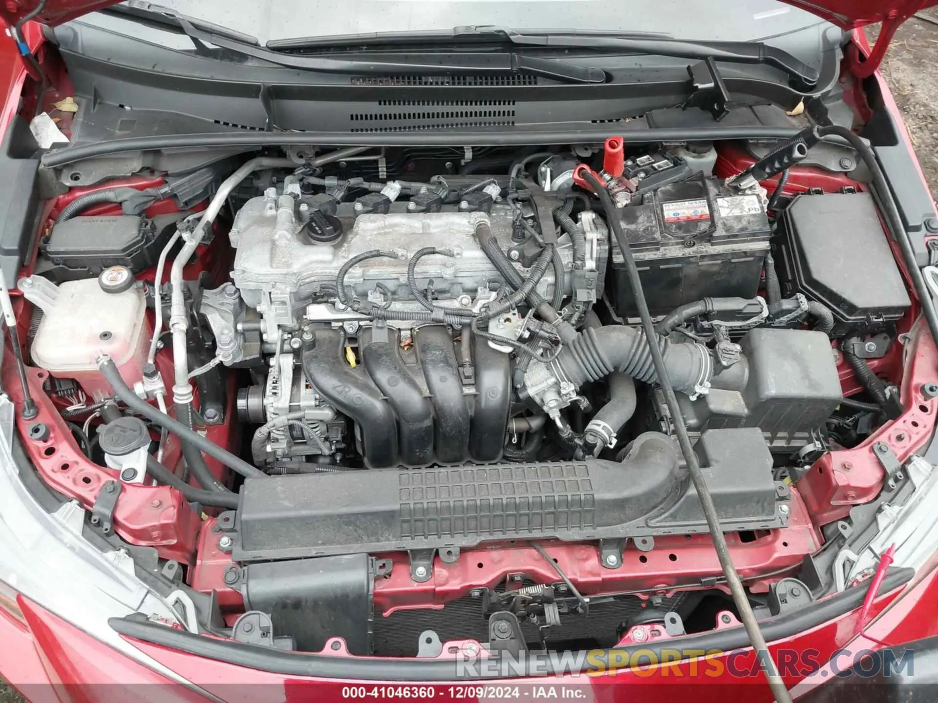 10 fotografías del automóvil dañado JTDEPRAE8LJ089380 TOYOTA COROLLA 2020