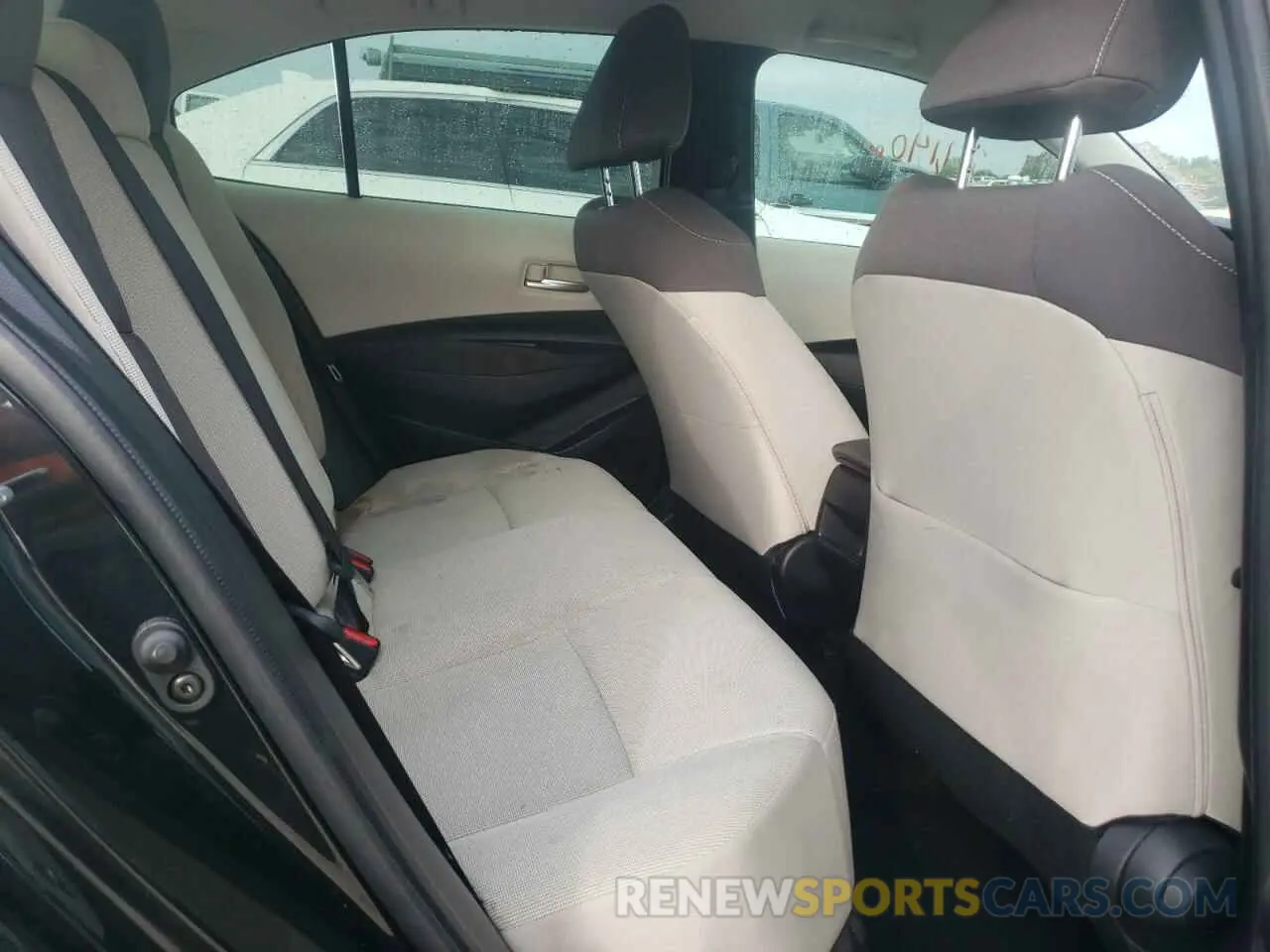 10 fotografías del automóvil dañado JTDEPRAE8LJ098404 TOYOTA COROLLA 2020