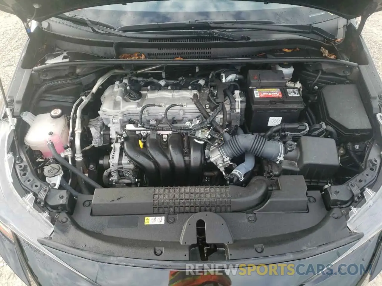 11 fotografías del automóvil dañado JTDEPRAE8LJ098404 TOYOTA COROLLA 2020
