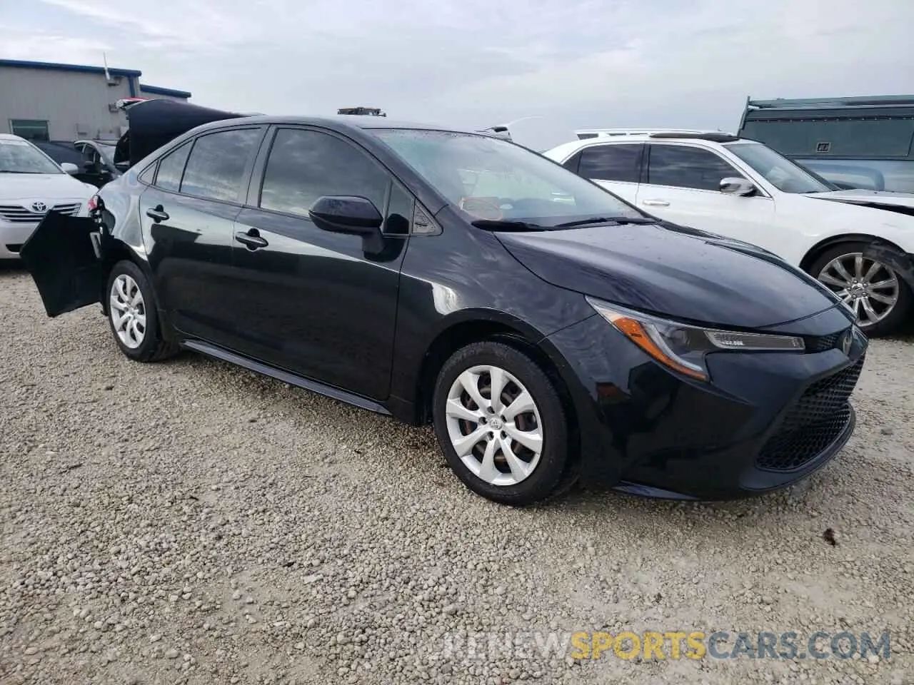 4 fotografías del automóvil dañado JTDEPRAE8LJ098404 TOYOTA COROLLA 2020