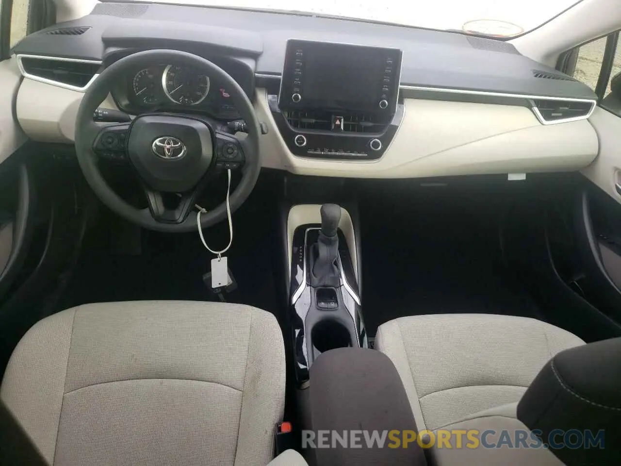 8 fotografías del automóvil dañado JTDEPRAE8LJ098404 TOYOTA COROLLA 2020