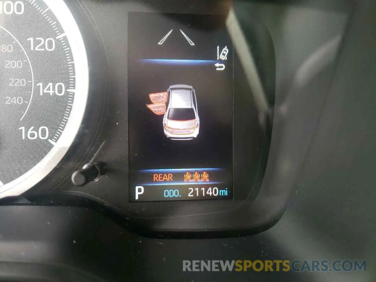9 fotografías del automóvil dañado JTDEPRAE8LJ098404 TOYOTA COROLLA 2020