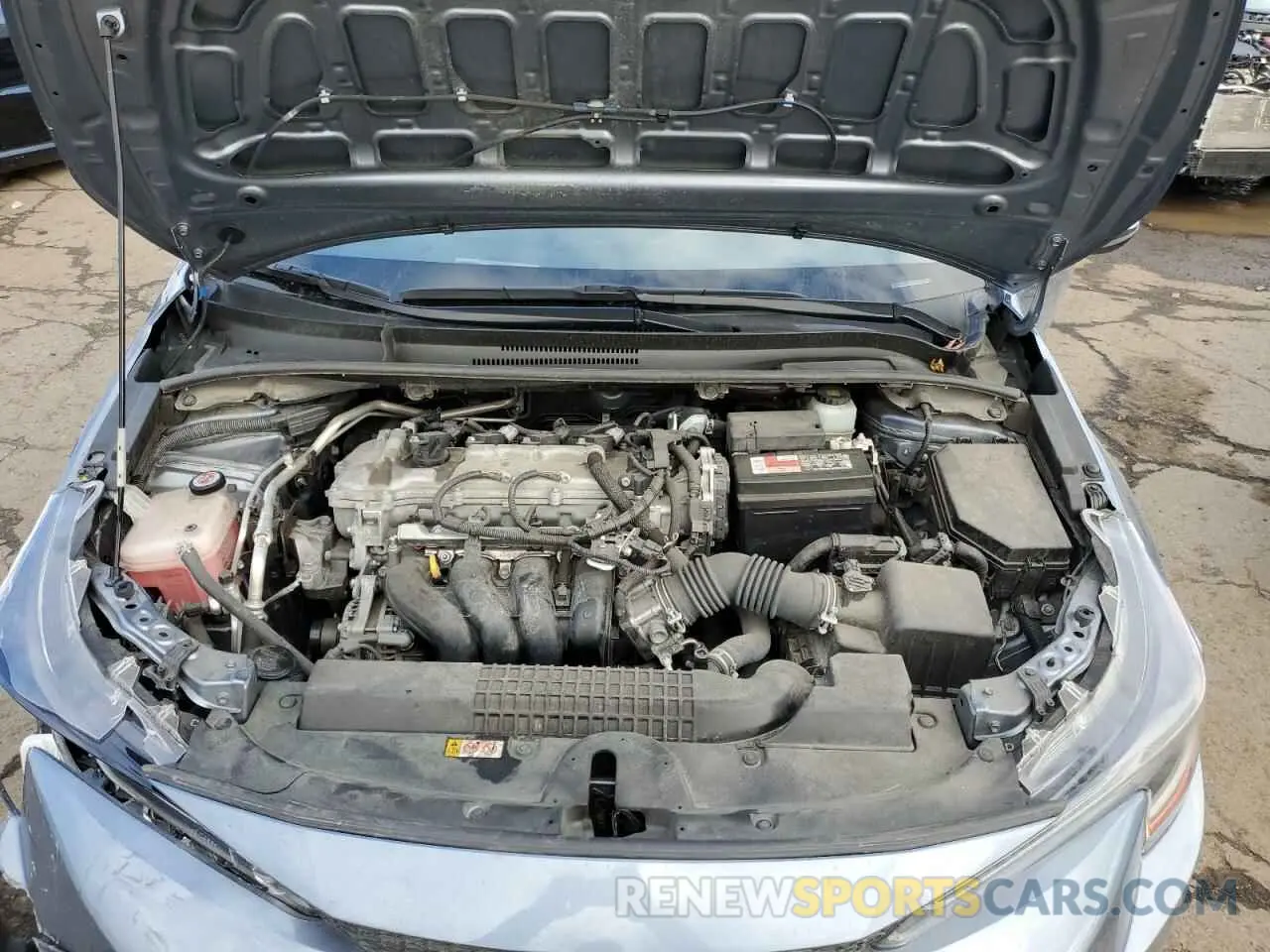 11 fotografías del automóvil dañado JTDEPRAE8LJ099696 TOYOTA COROLLA 2020