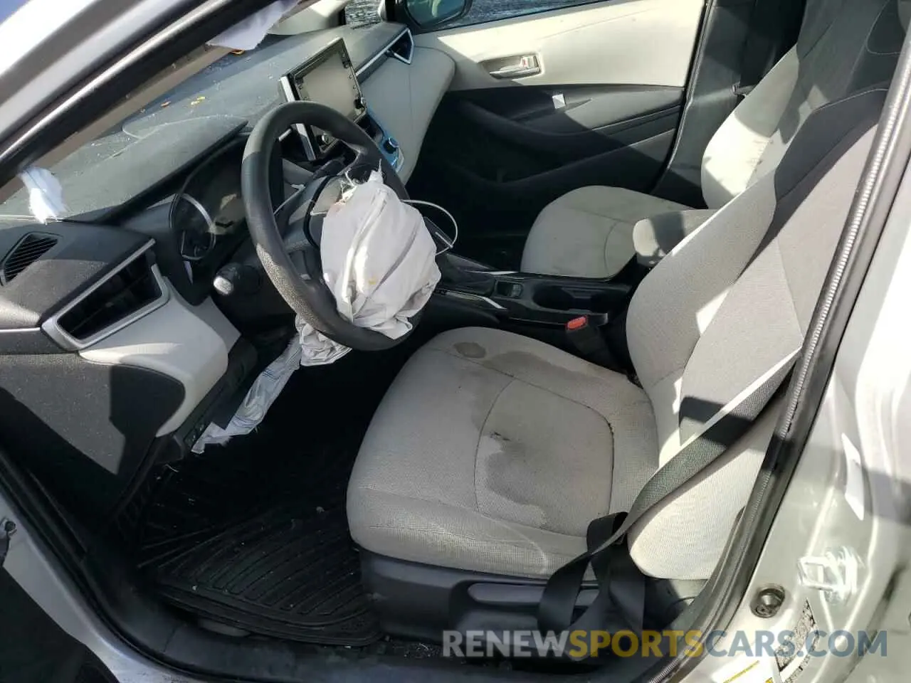 7 fotografías del automóvil dañado JTDEPRAE8LJ099987 TOYOTA COROLLA 2020