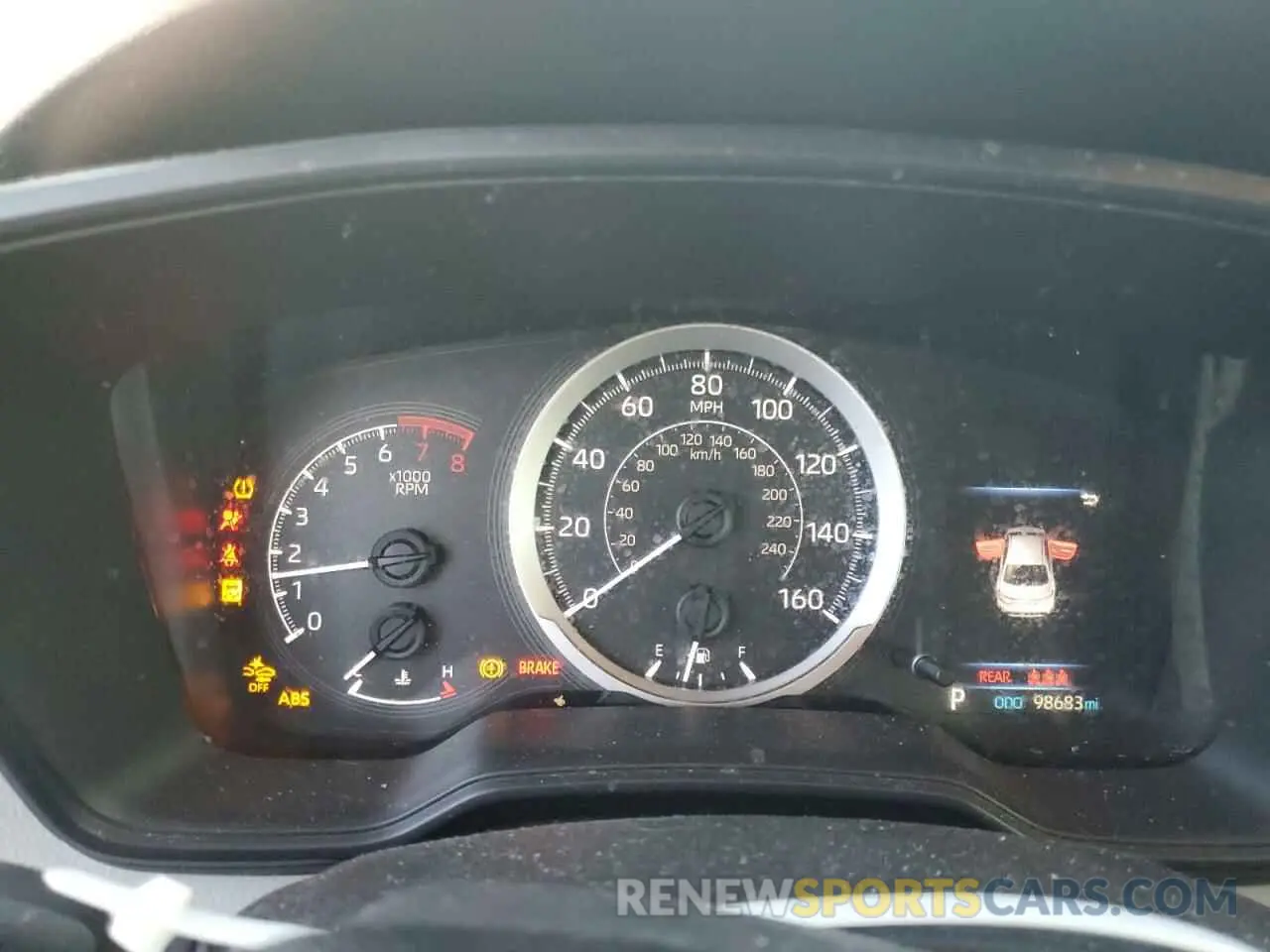 9 fotografías del automóvil dañado JTDEPRAE8LJ099987 TOYOTA COROLLA 2020