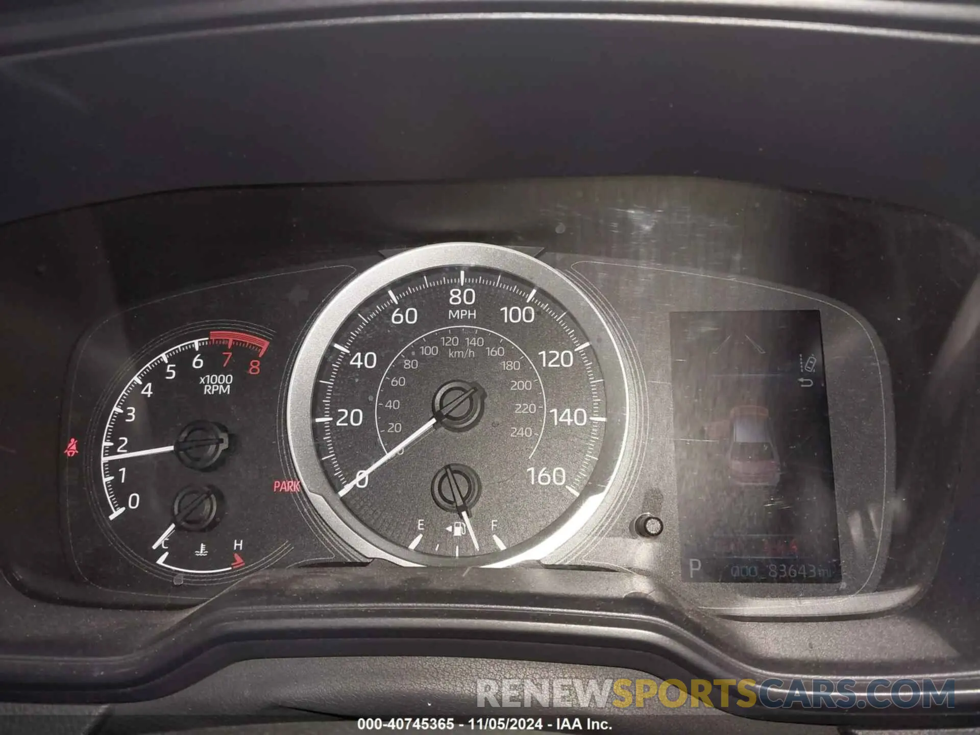 7 fotografías del automóvil dañado JTDEPRAE8LJ102077 TOYOTA COROLLA 2020